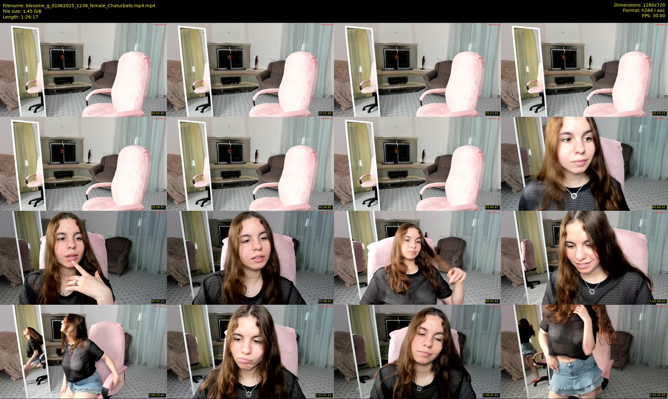 blessme_g — 87 minute Chaturbate female cam show recording, 720p, Jun 1, 2025
