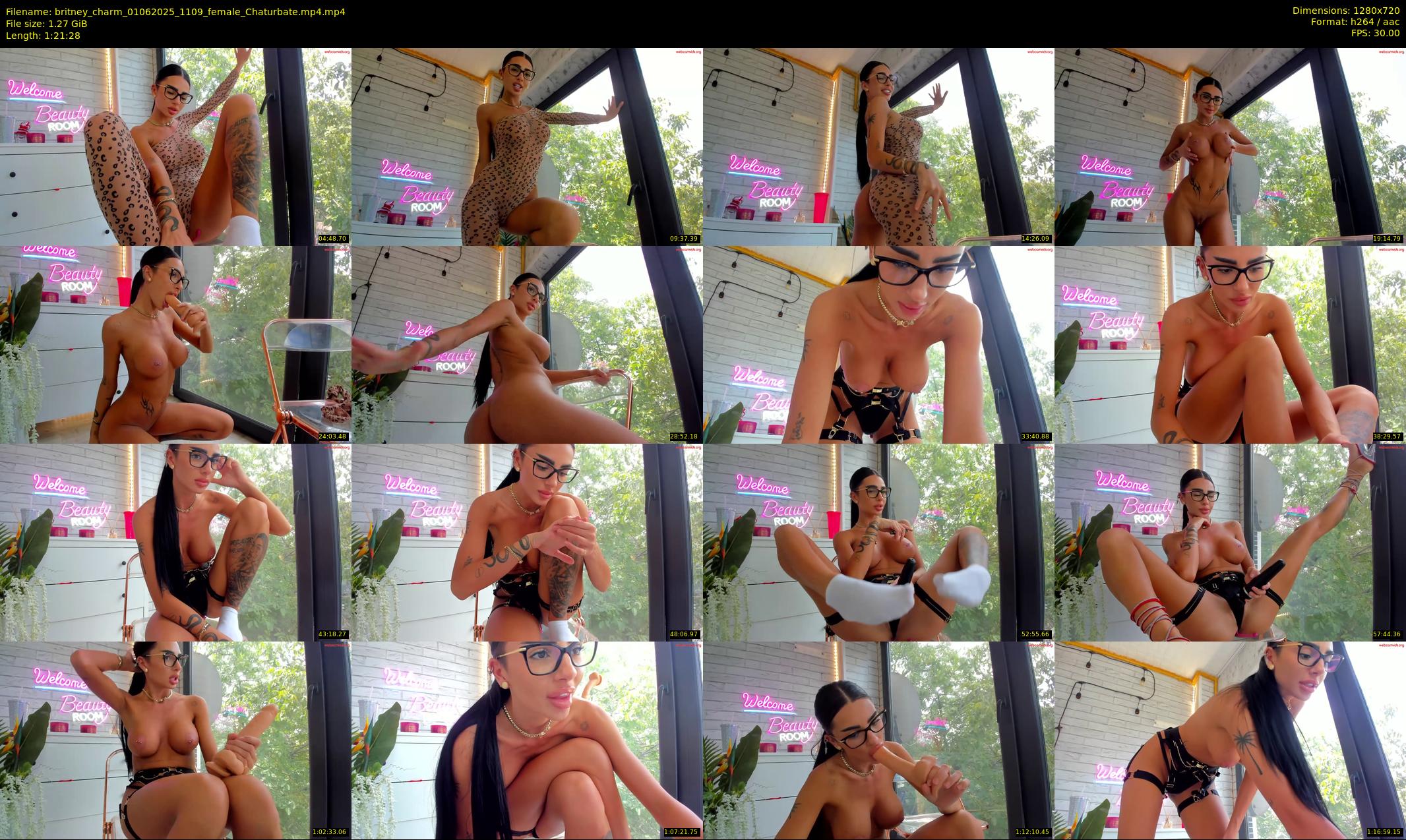 britney_charm — 82 minute Chaturbate female cam show recording, 720p, Jun 1, 2025