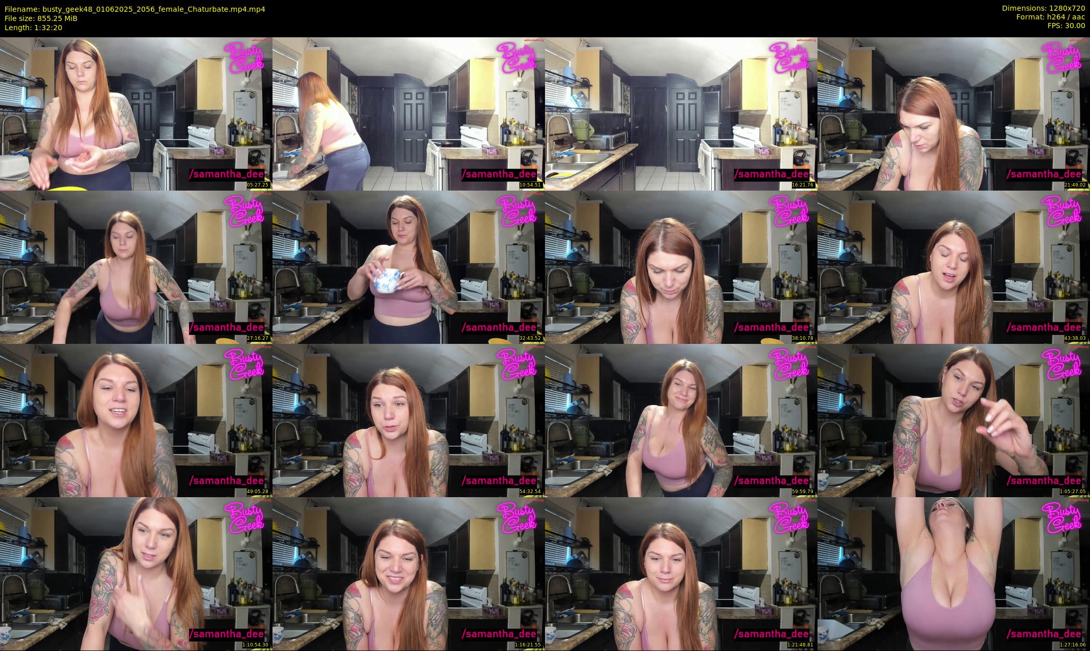 busty_geek48 — 93 minute Chaturbate female cam show recording, 720p, Jun 1, 2025