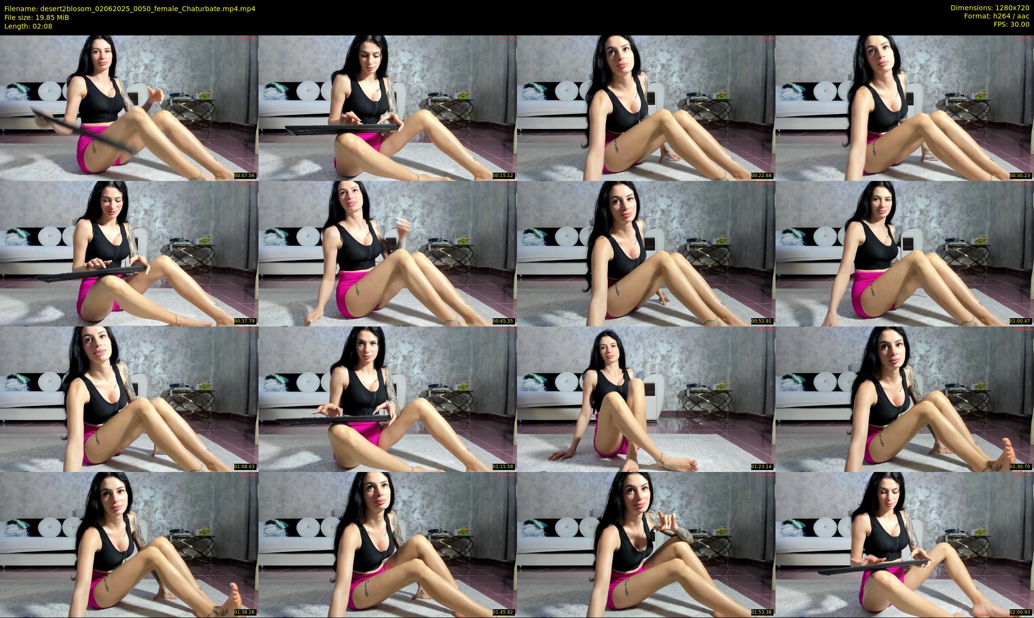 desert2blosom — 3 minute Chaturbate female cam show recording, 720p, Jun 2, 2025