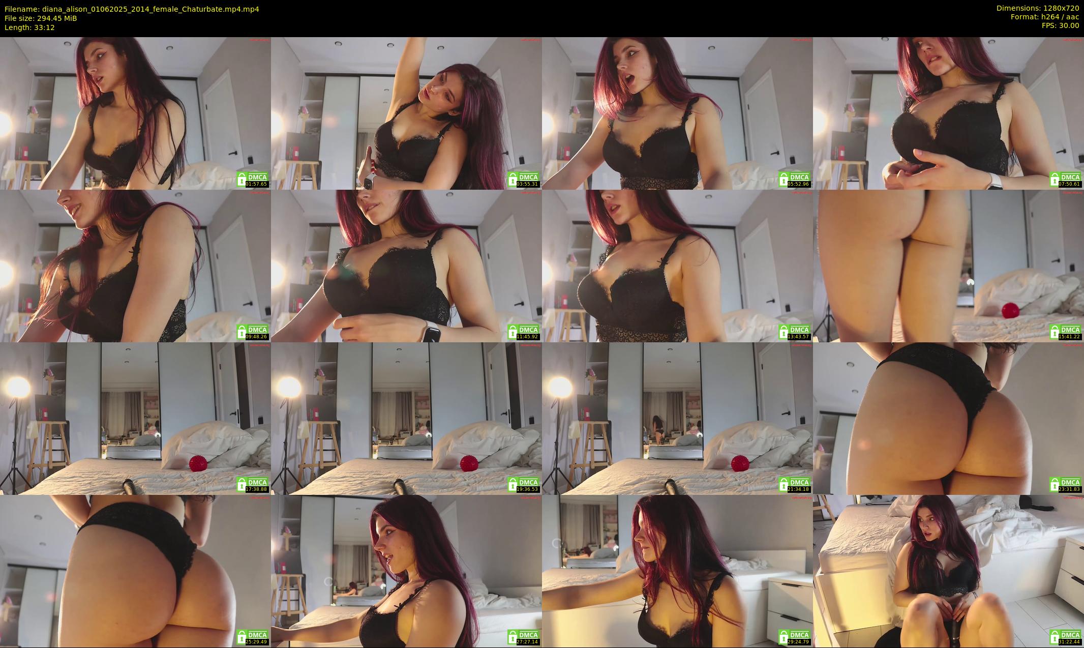 diana_alison — 34 minute Chaturbate female cam show recording, 720p, Jun 1, 2025