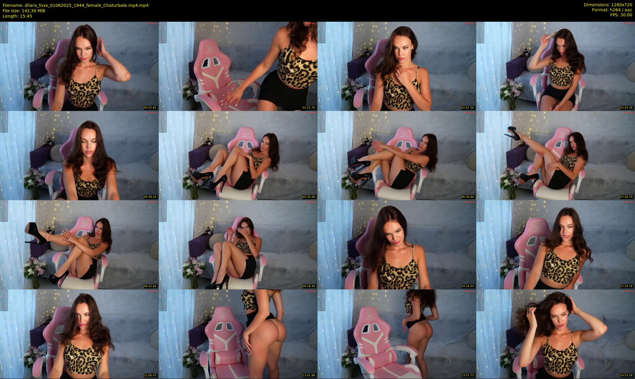 dilara_foxx — 16 minute Chaturbate female cam show recording, 720p, Jun 1, 2025
