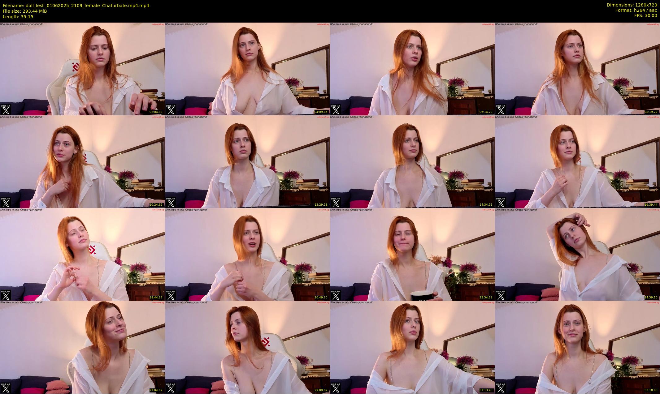doll_lesli — 36 minute Chaturbate female cam show recording, 720p, Jun 1, 2025