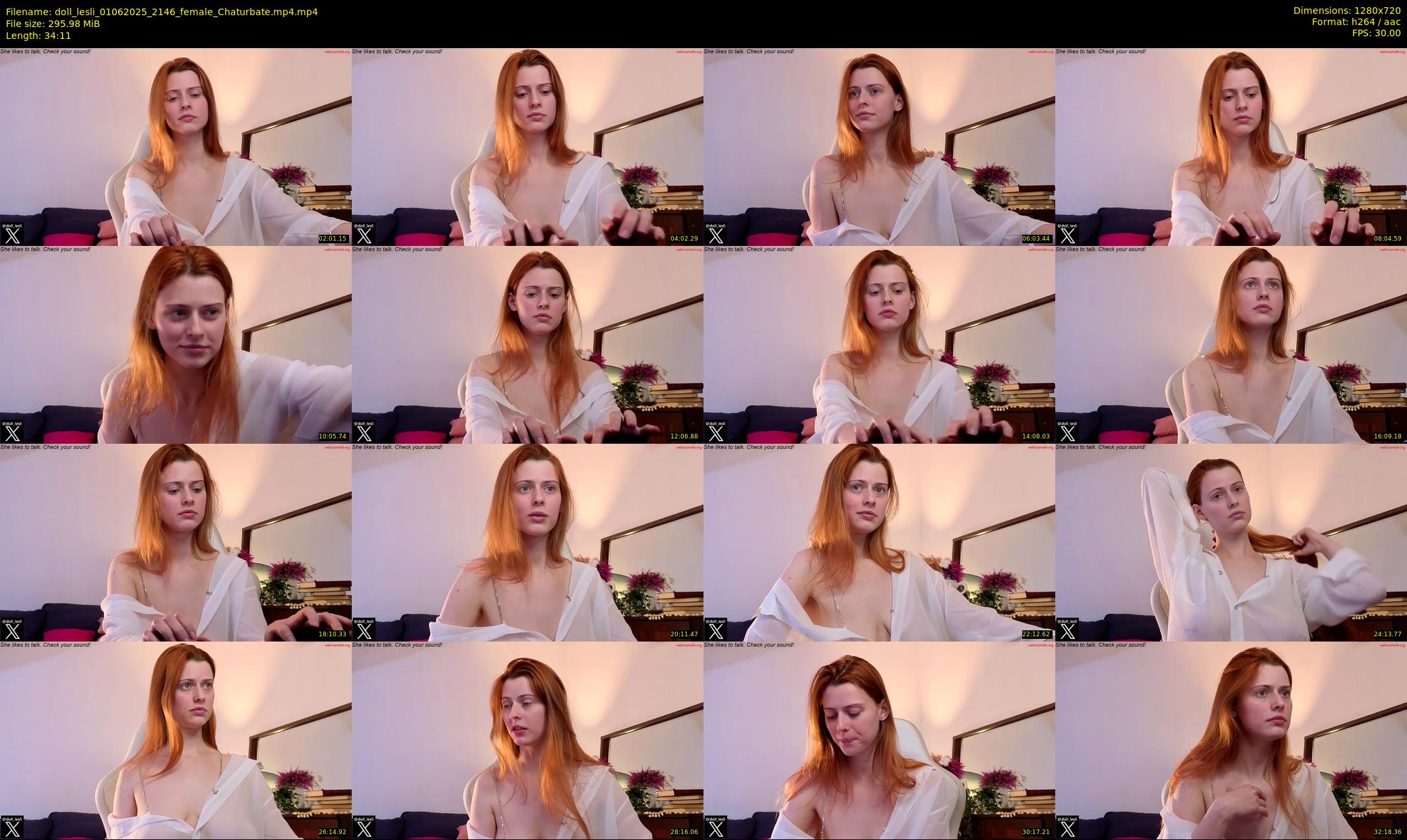 doll_lesli — 35 minute Chaturbate female cam show recording, 720p, Jun 1, 2025