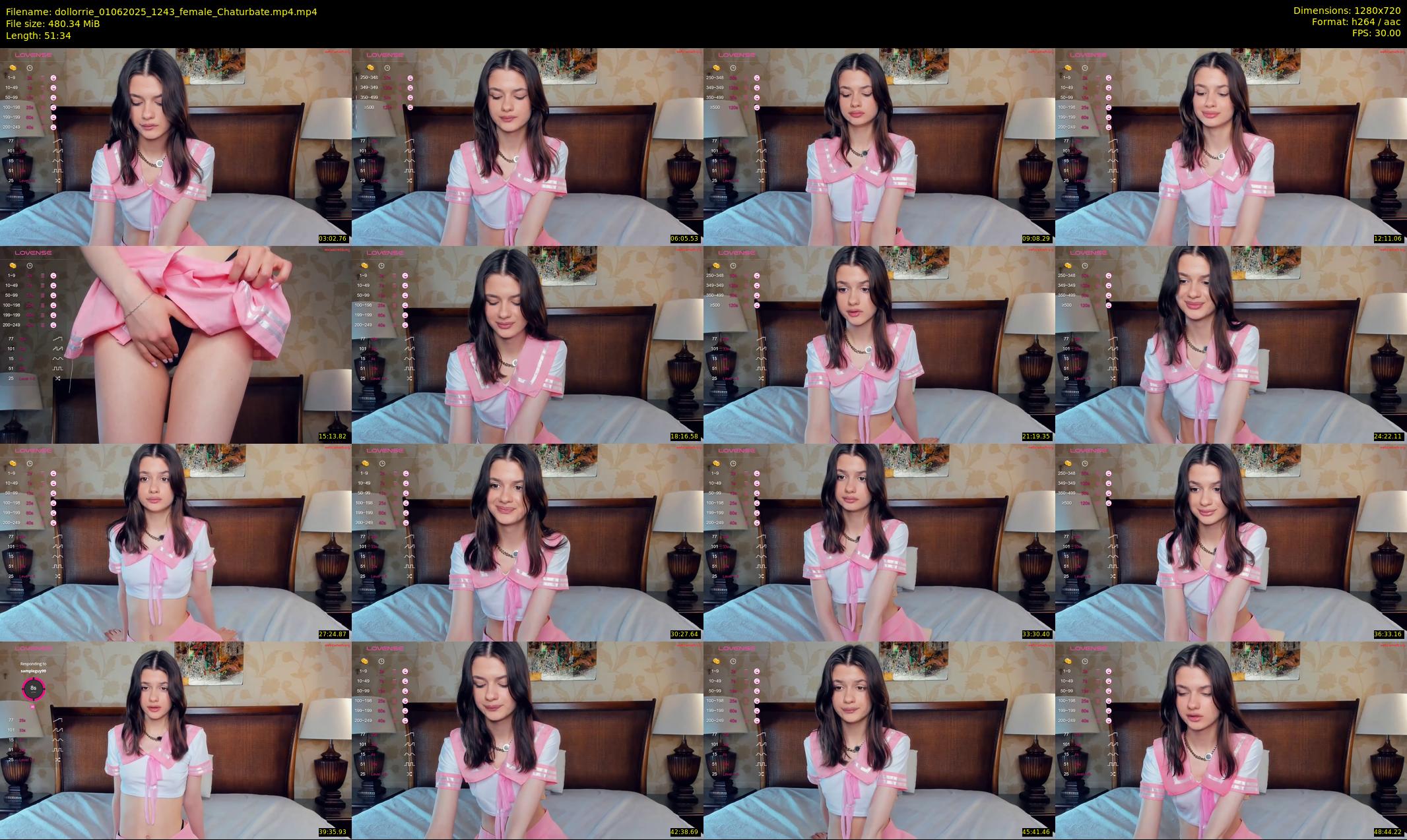 dollorrie — 52 minute Chaturbate couple cam show recording, 720p, Jun 1, 2025