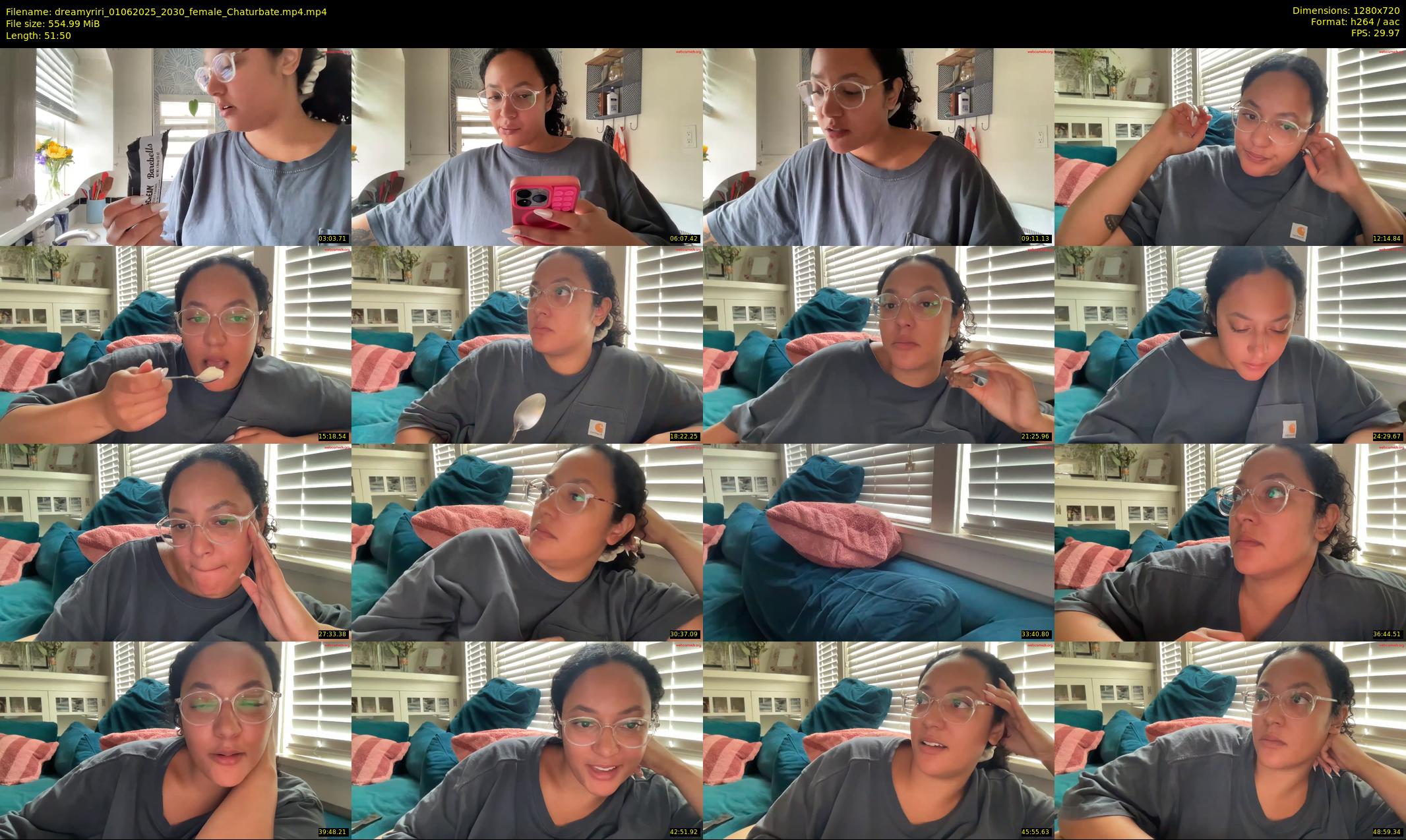 dreamyriri — 52 minute Chaturbate female cam show recording, 720p, Jun 1, 2025