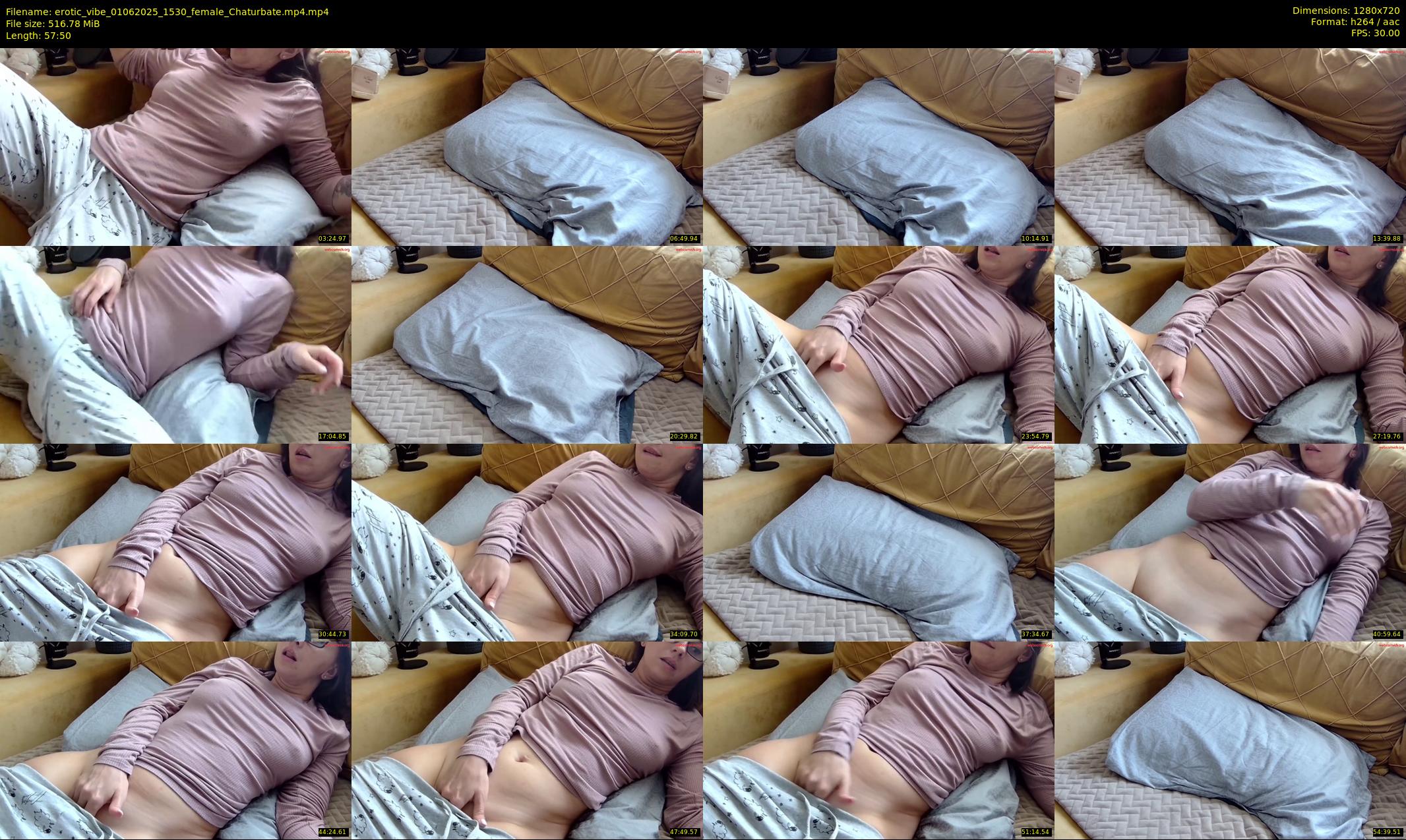 erotic_vibe — 58 minute Chaturbate female cam show recording, 720p, Jun 1, 2025