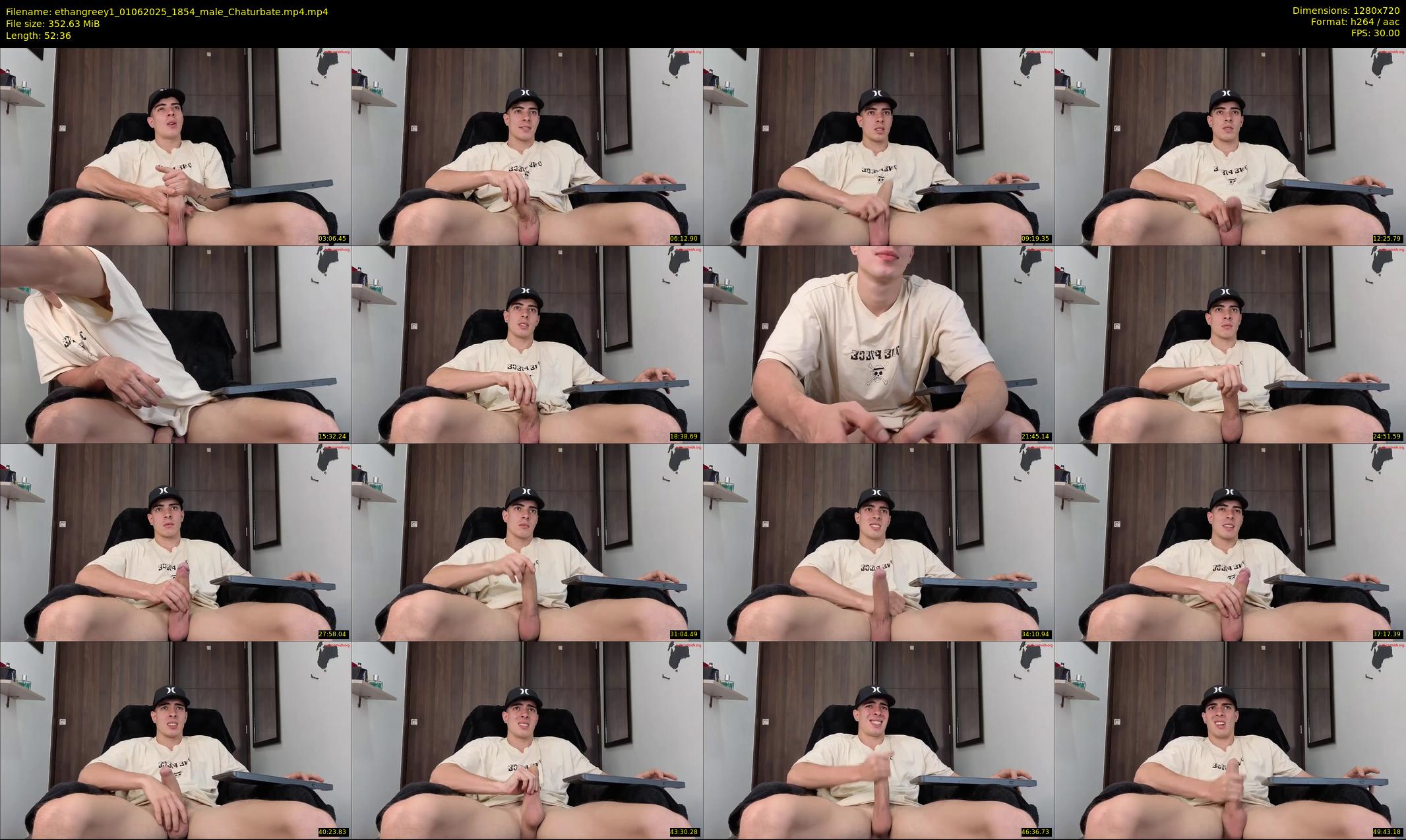ethangreey1 — 53 minute Chaturbate male cam show recording, 720p, Jun 1, 2025