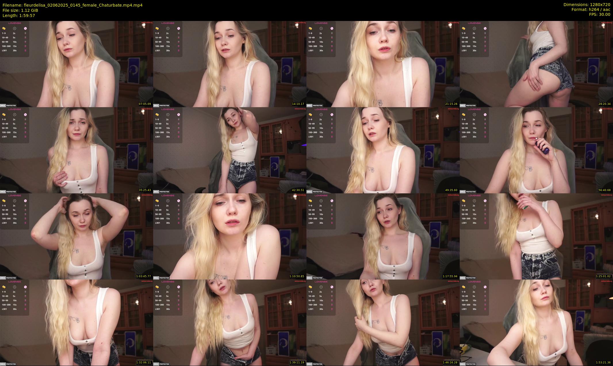 fleurdelisa — 120 minute Chaturbate female cam show recording, 720p, Jun 2, 2025
