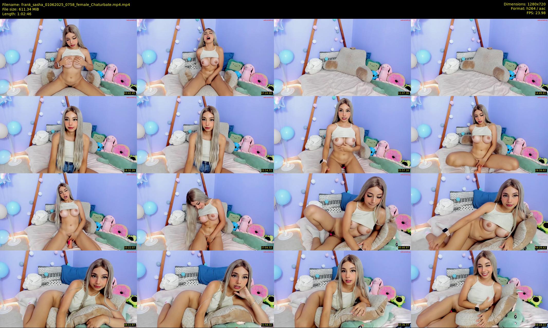 frank_sasha — 63 minute Chaturbate couple cam show recording, 720p, Jun 1, 2025