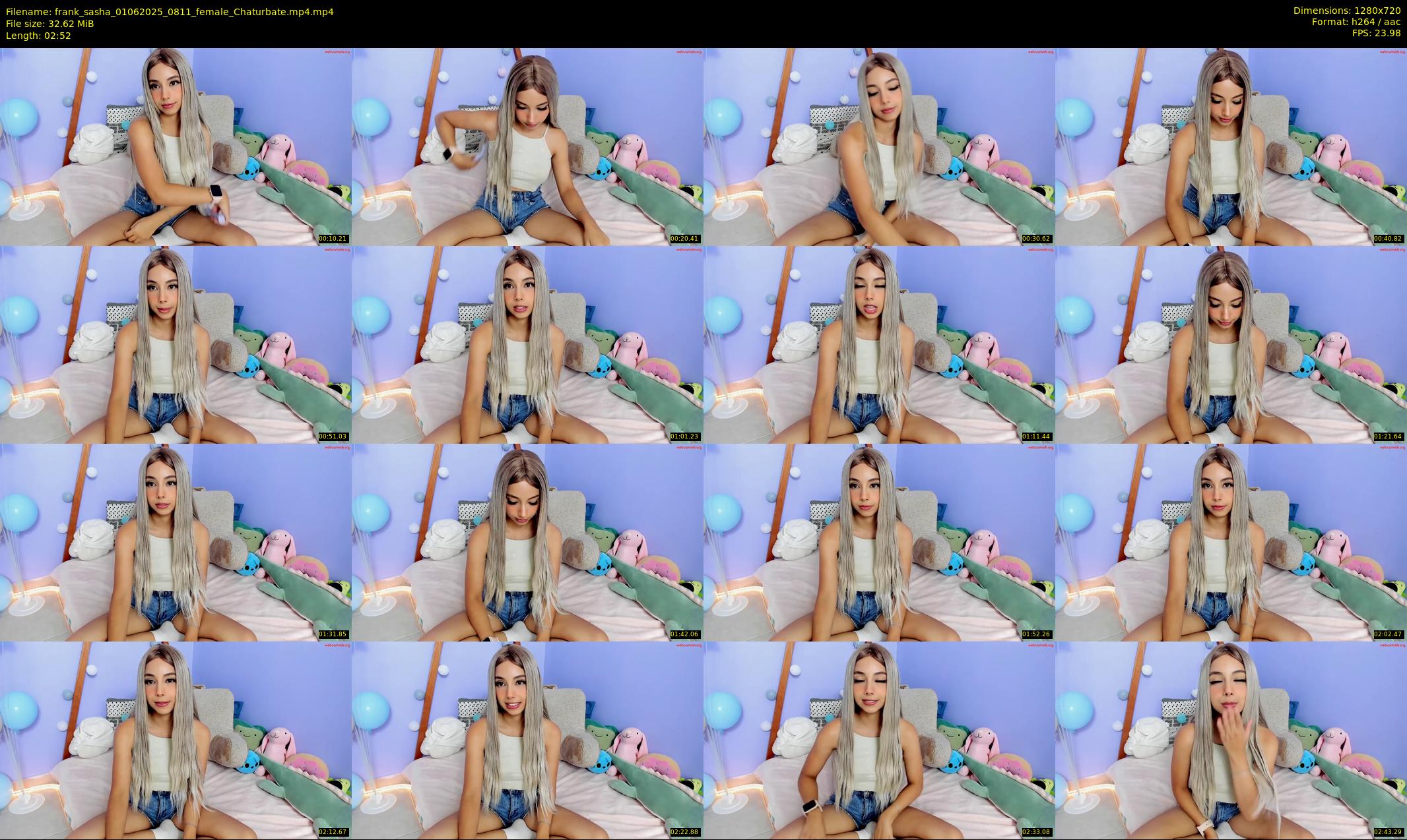 frank_sasha — 3 minute Chaturbate couple cam show recording, 720p, Jun 1, 2025