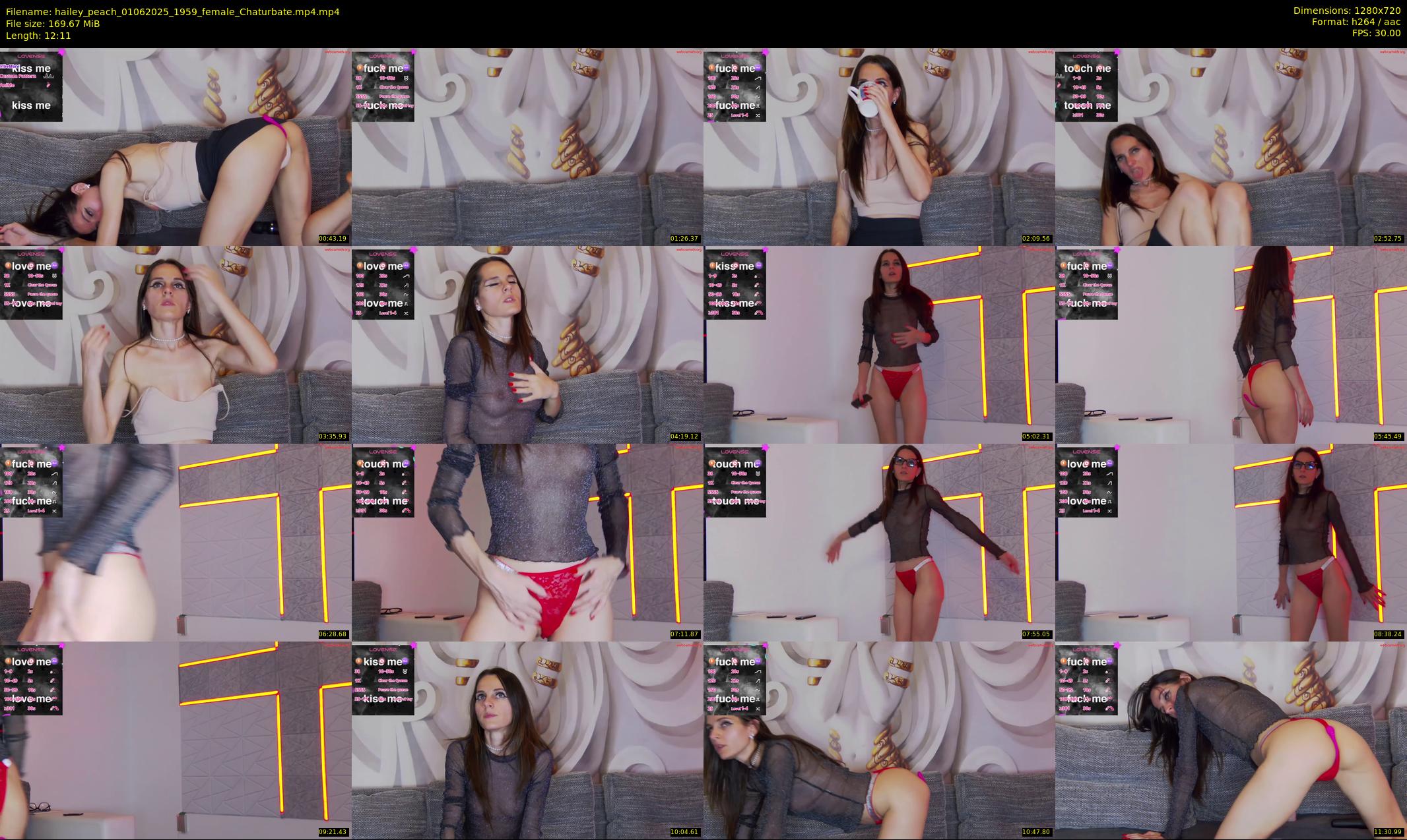hailey_peach — 13 minute Chaturbate female cam show recording, 720p, Jun 1, 2025