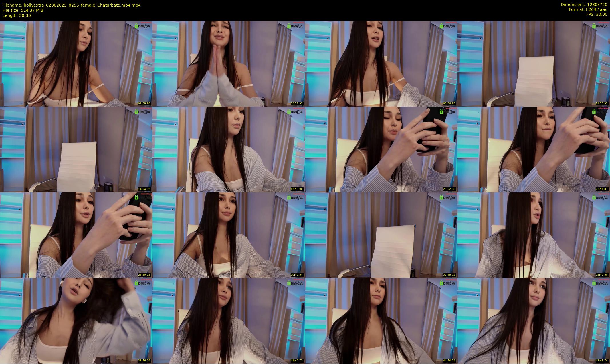 hollyextra — 51 minute Chaturbate female cam show recording, 720p, Jun 2, 2025