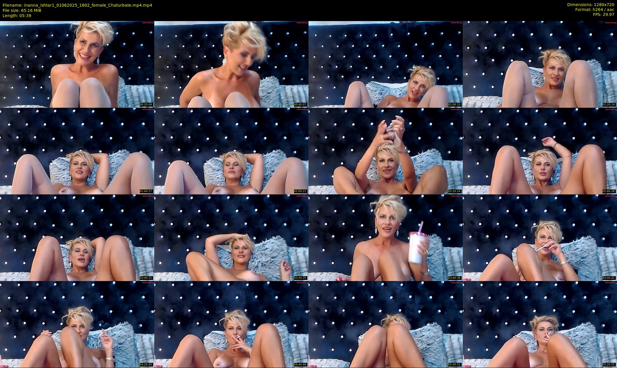 inanna_ishtar1 — 6 minute Chaturbate female cam show recording, 720p, Jun 1, 2025