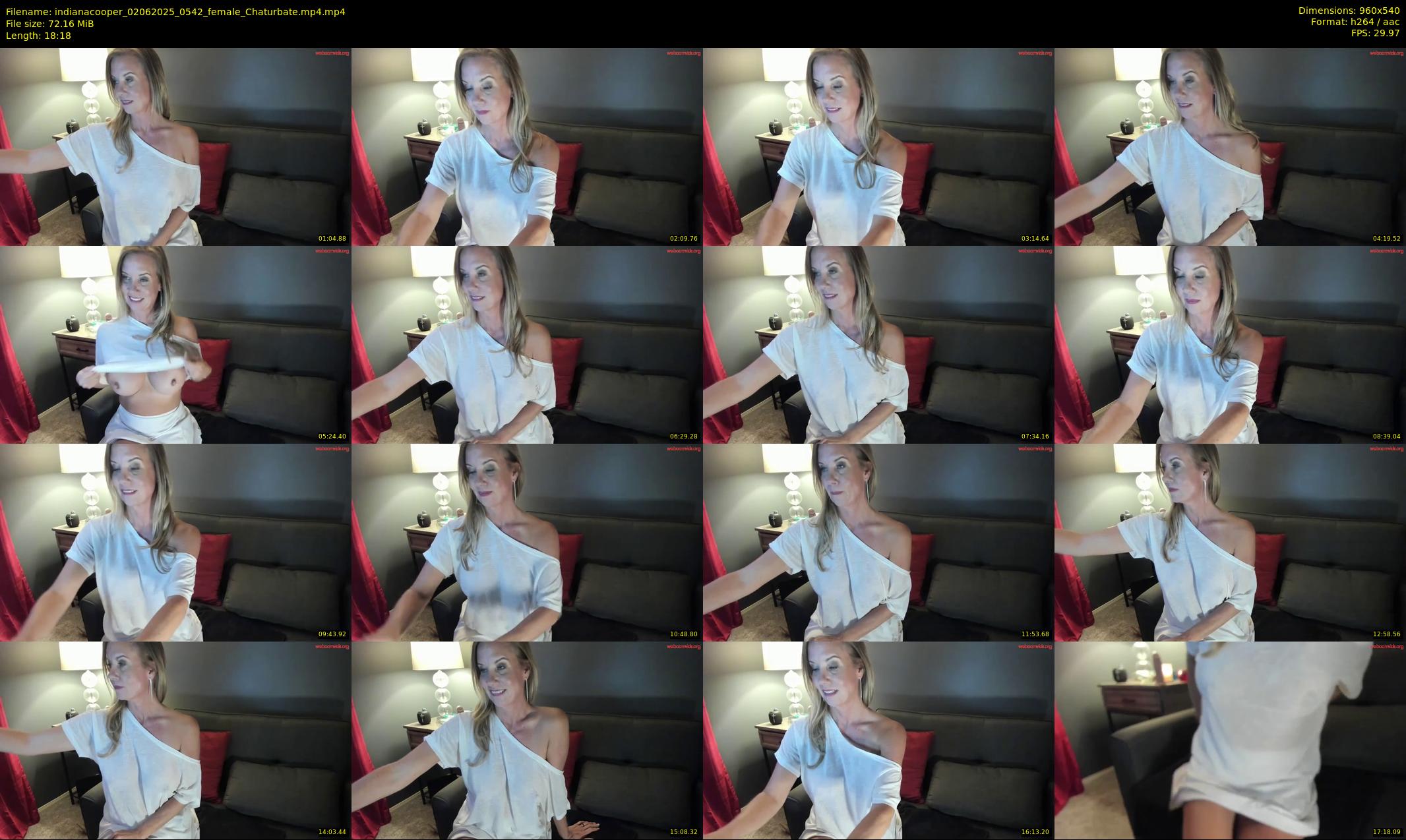 indianacooper — 19 minute Chaturbate female cam show recording, 480p, Jun 2, 2025