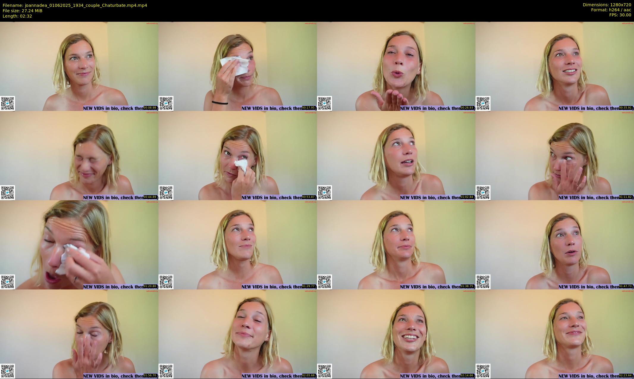 joannadea — 3 minute Chaturbate female cam show recording, 720p, Jun 1, 2025