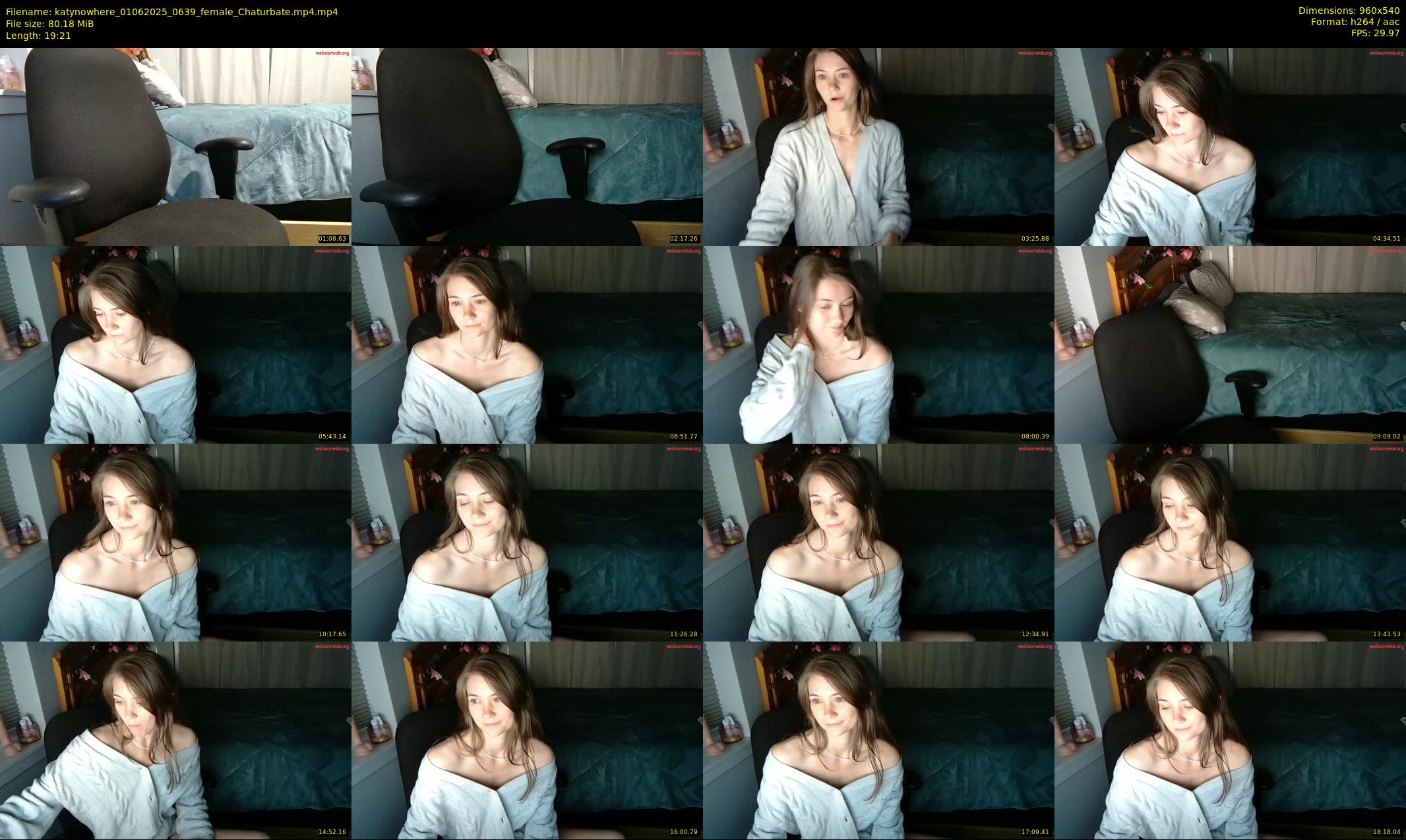 katynowhere — 20 minute Chaturbate female cam show recording, 480p, Jun 1, 2025