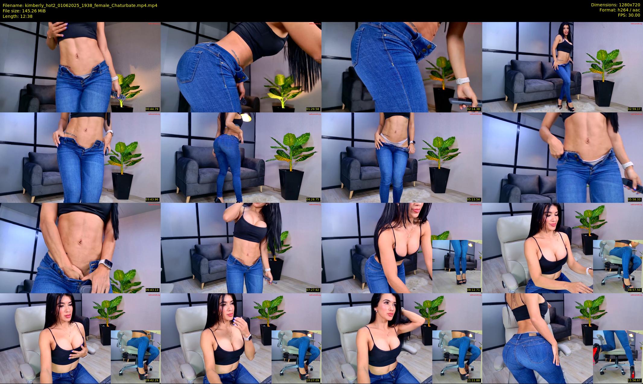 kimberly_hot2 — 13 minute Chaturbate female cam show recording, 720p, Jun 1, 2025