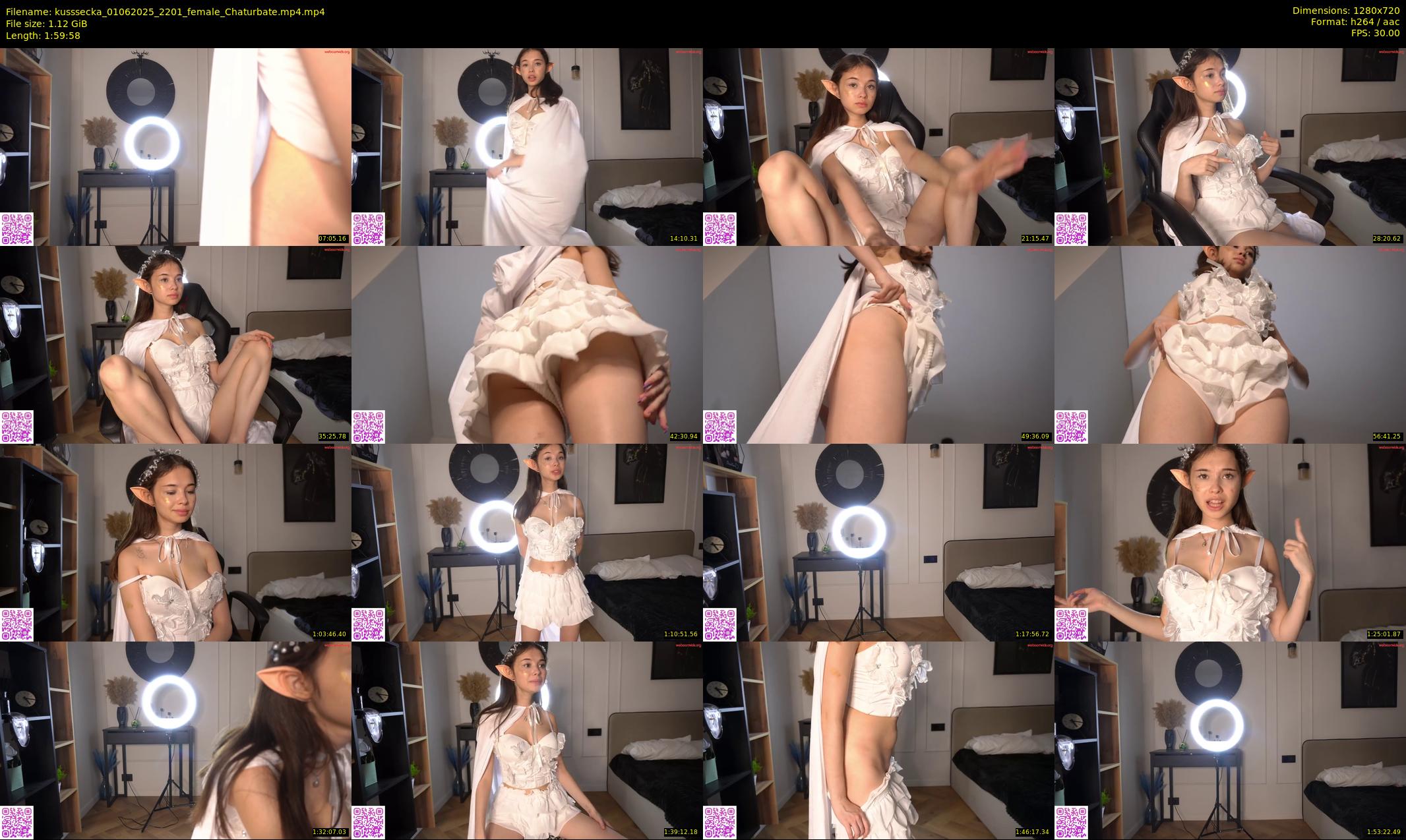 kusssecka — 120 minute Chaturbate female cam show recording, 720p, Jun 1, 2025