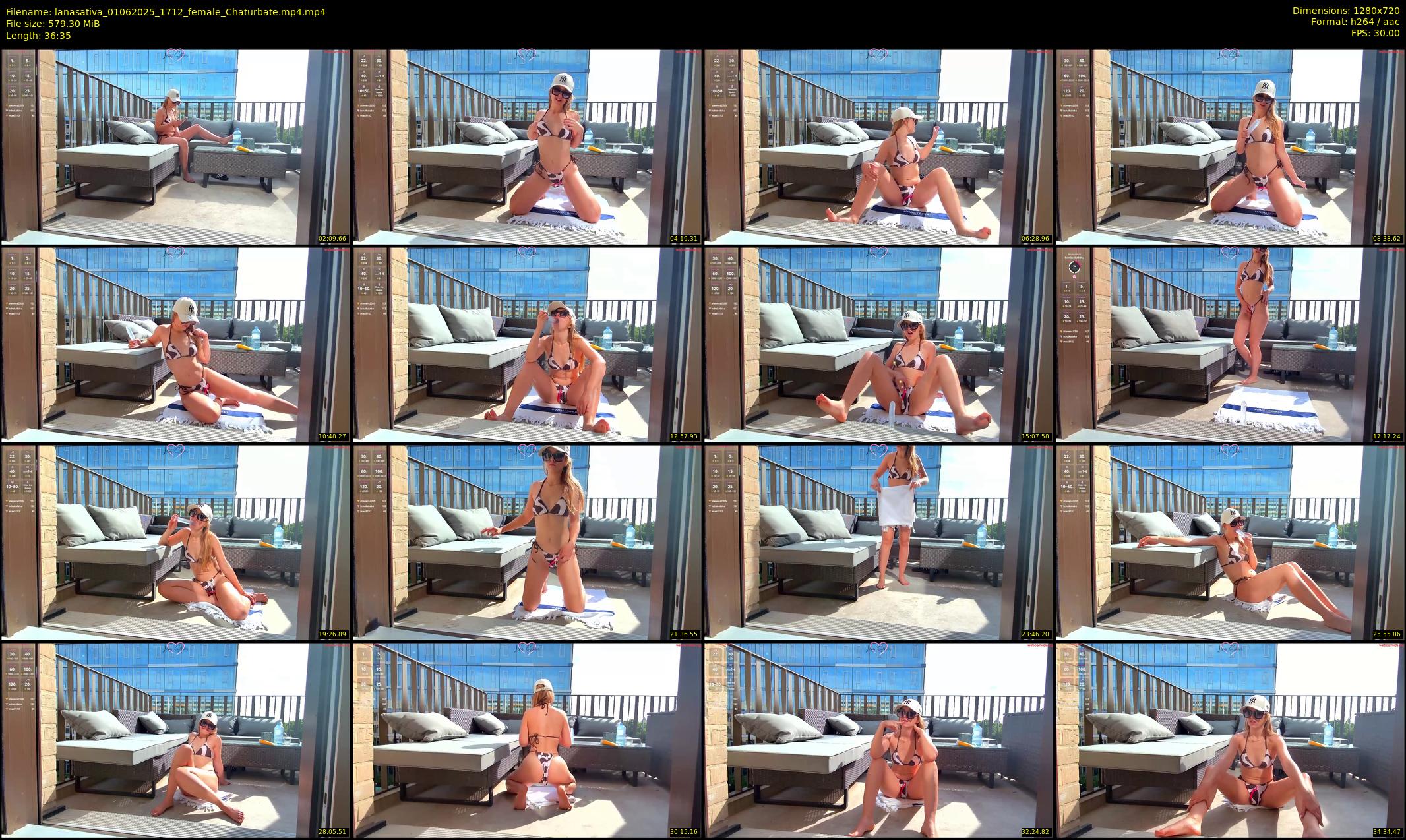 lanasativa — 37 minute Chaturbate female cam show recording, 720p, Jun 1, 2025