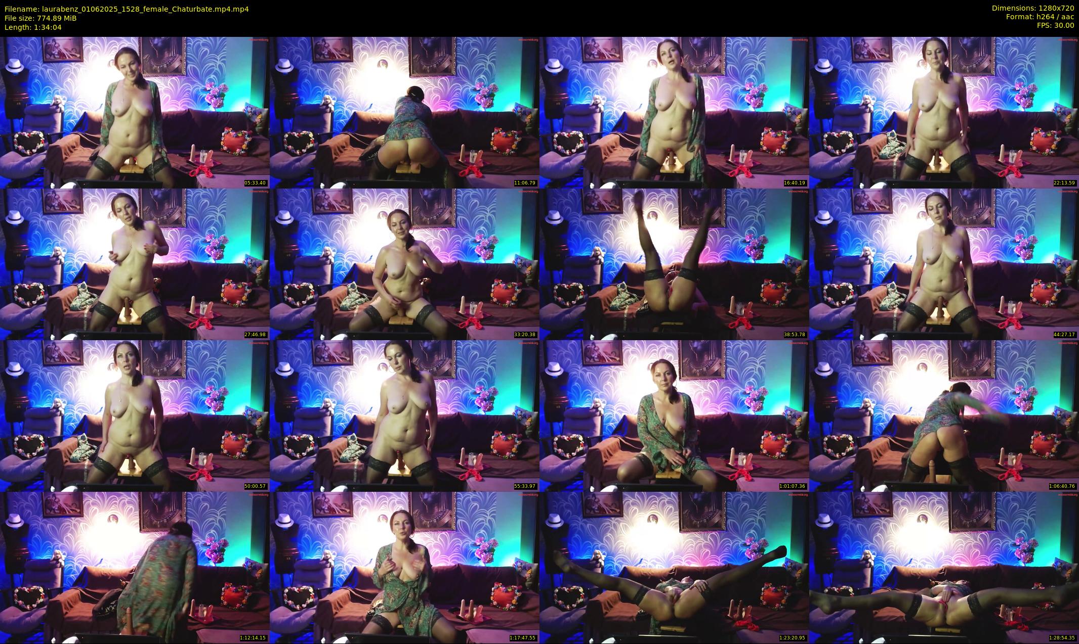laurabenz — 95 minute Chaturbate female cam show recording, 720p, Jun 1, 2025
