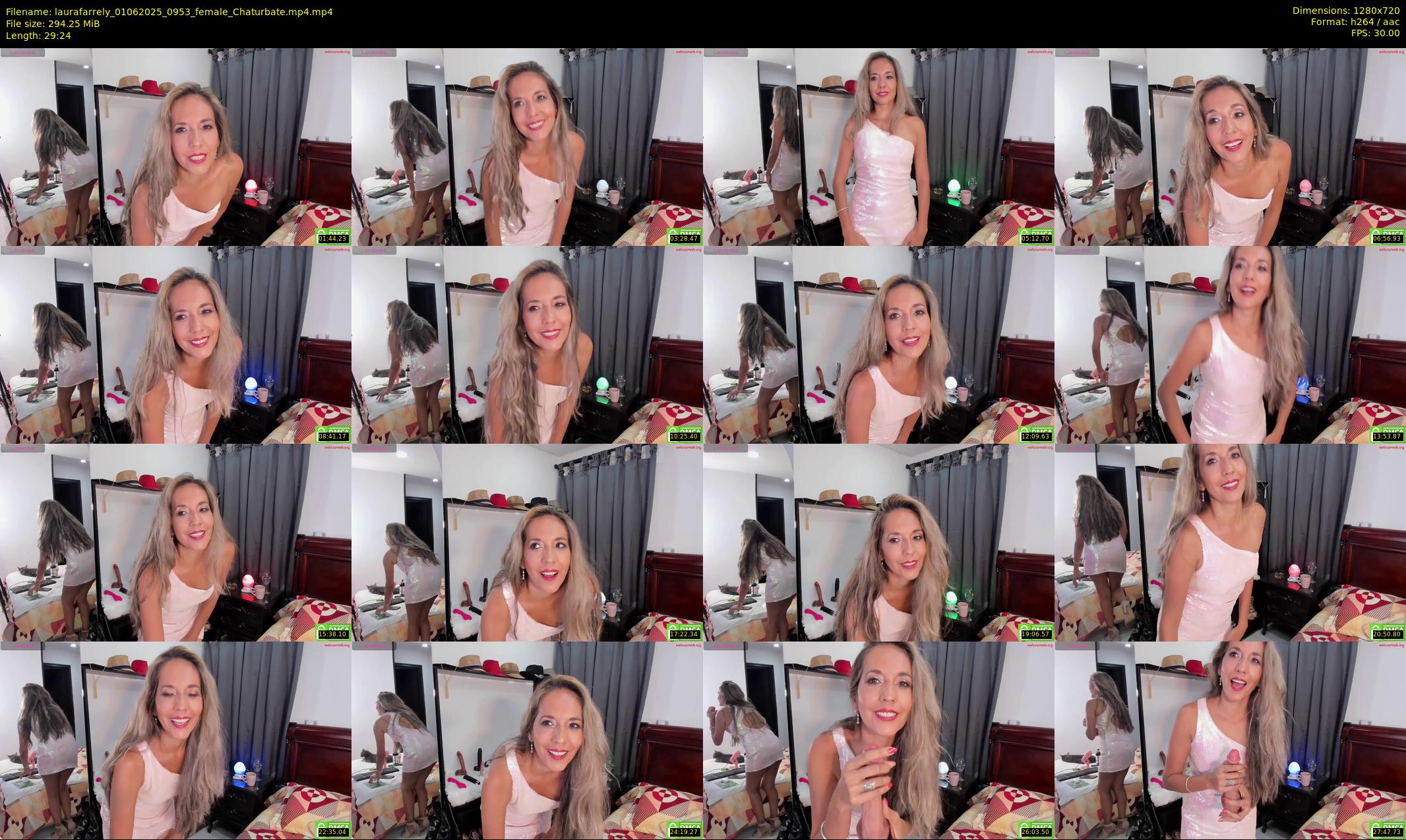 laurafarrely — 30 minute Chaturbate female cam show recording, 720p, Jun 1, 2025