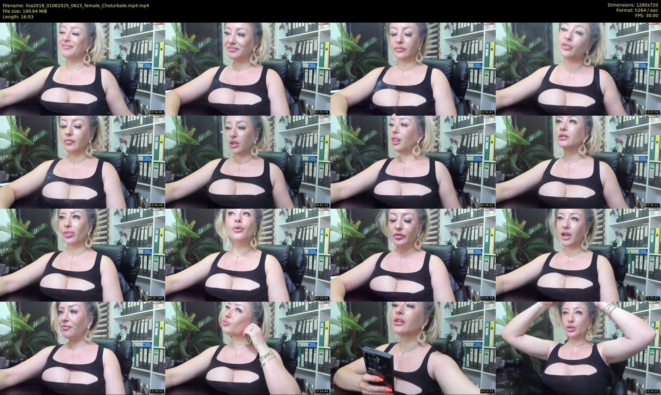lisa2018 — 17 minute Chaturbate female cam show recording, 720p, Jun 1, 2025
