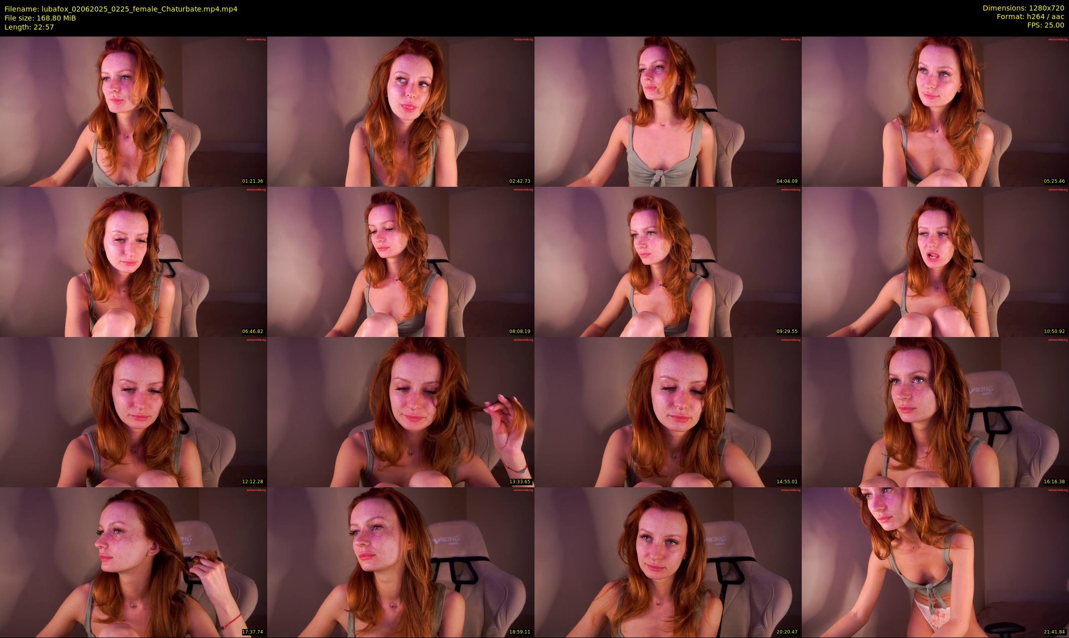 lubafox — 23 minute Chaturbate female cam show recording, 720p, Jun 2, 2025