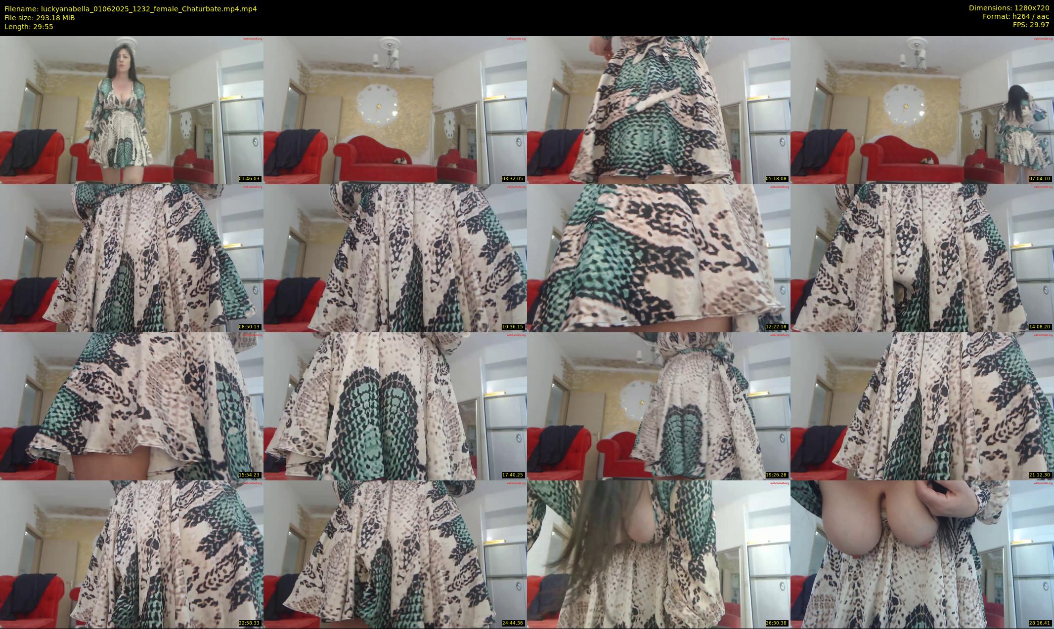 luckyanabella — 30 minute Chaturbate female cam show recording, 720p, Jun 1, 2025