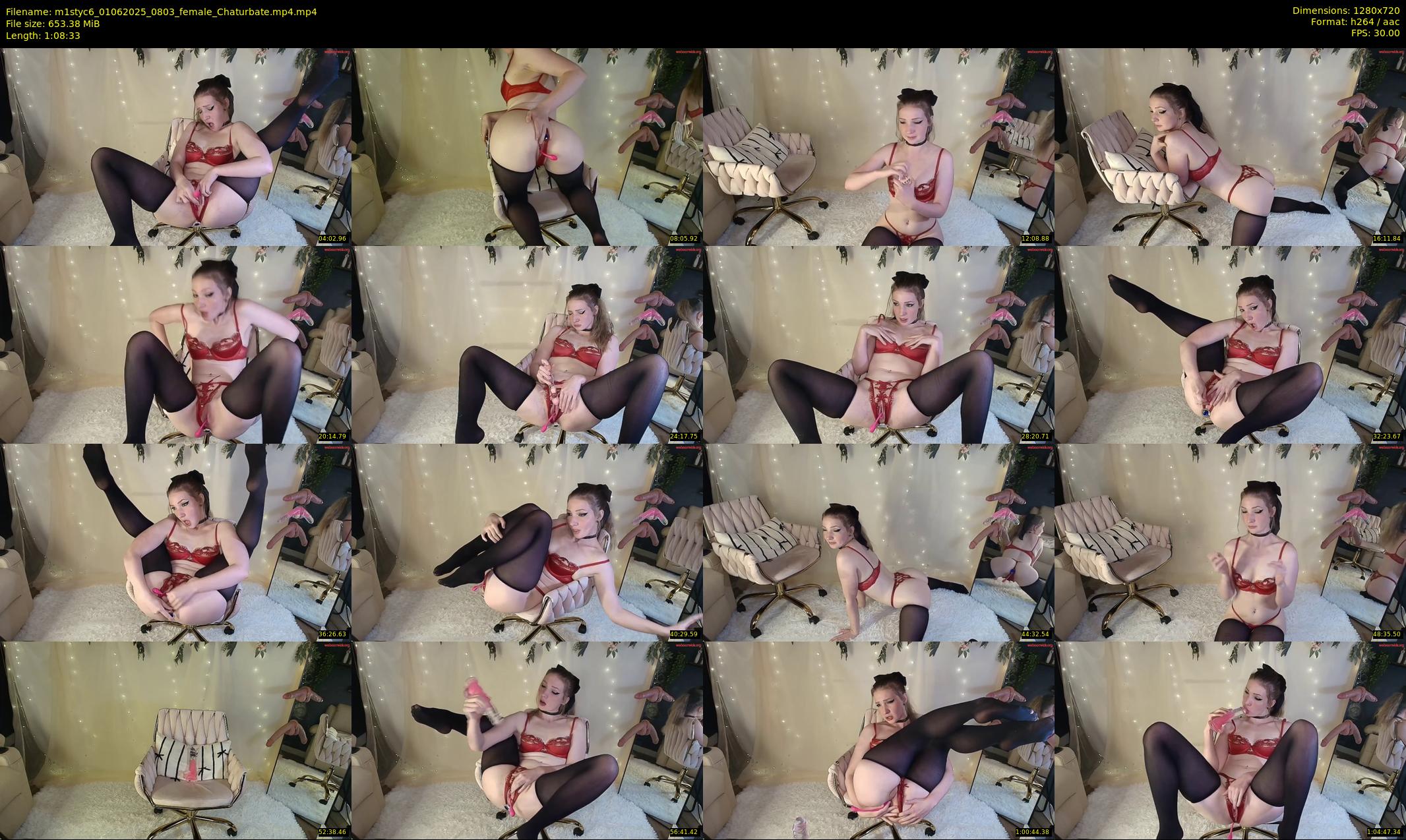 m1styc6 — 69 minute Chaturbate female cam show recording, 720p, Jun 1, 2025