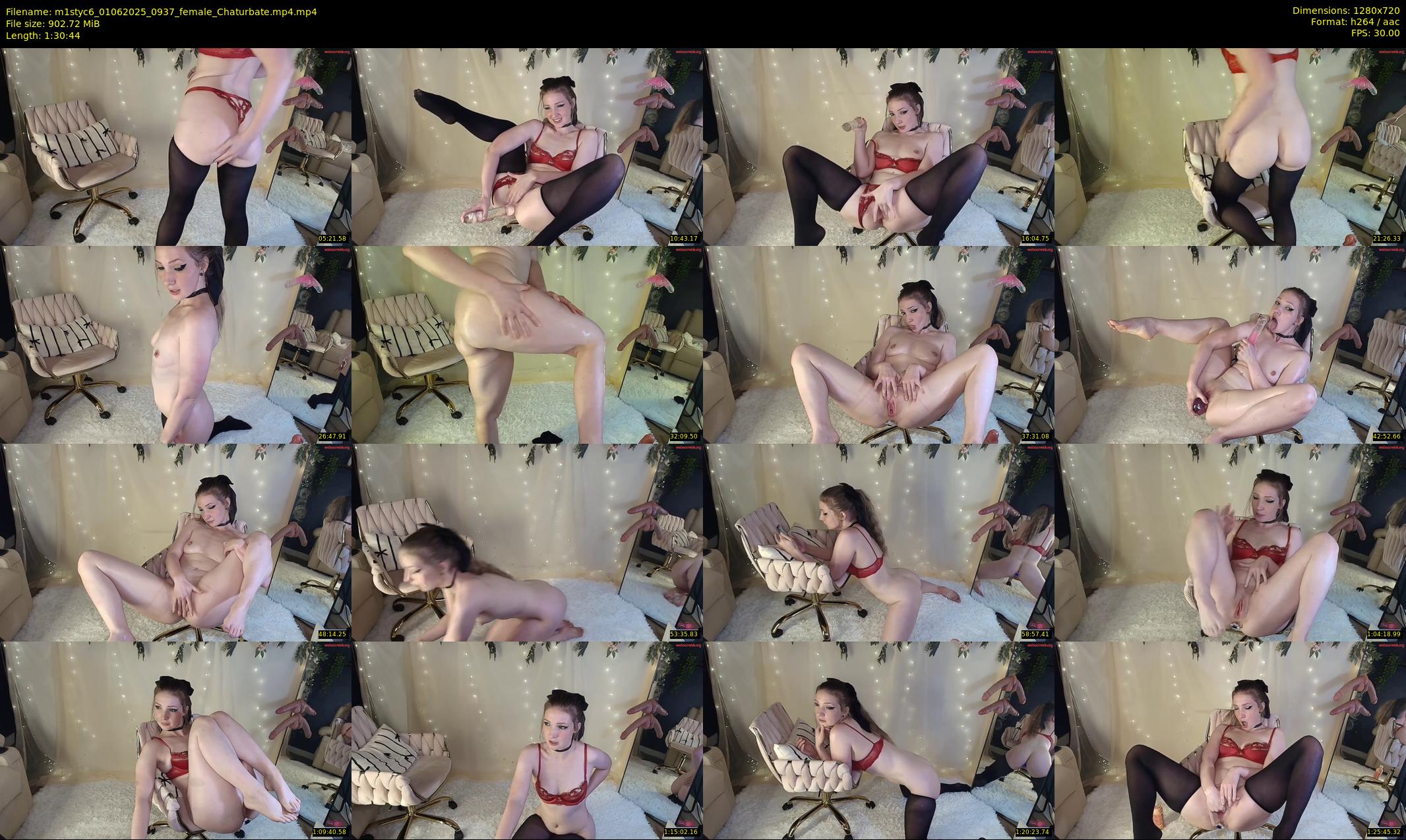 m1styc6 — 91 minute Chaturbate female cam show recording, 720p, Jun 1, 2025