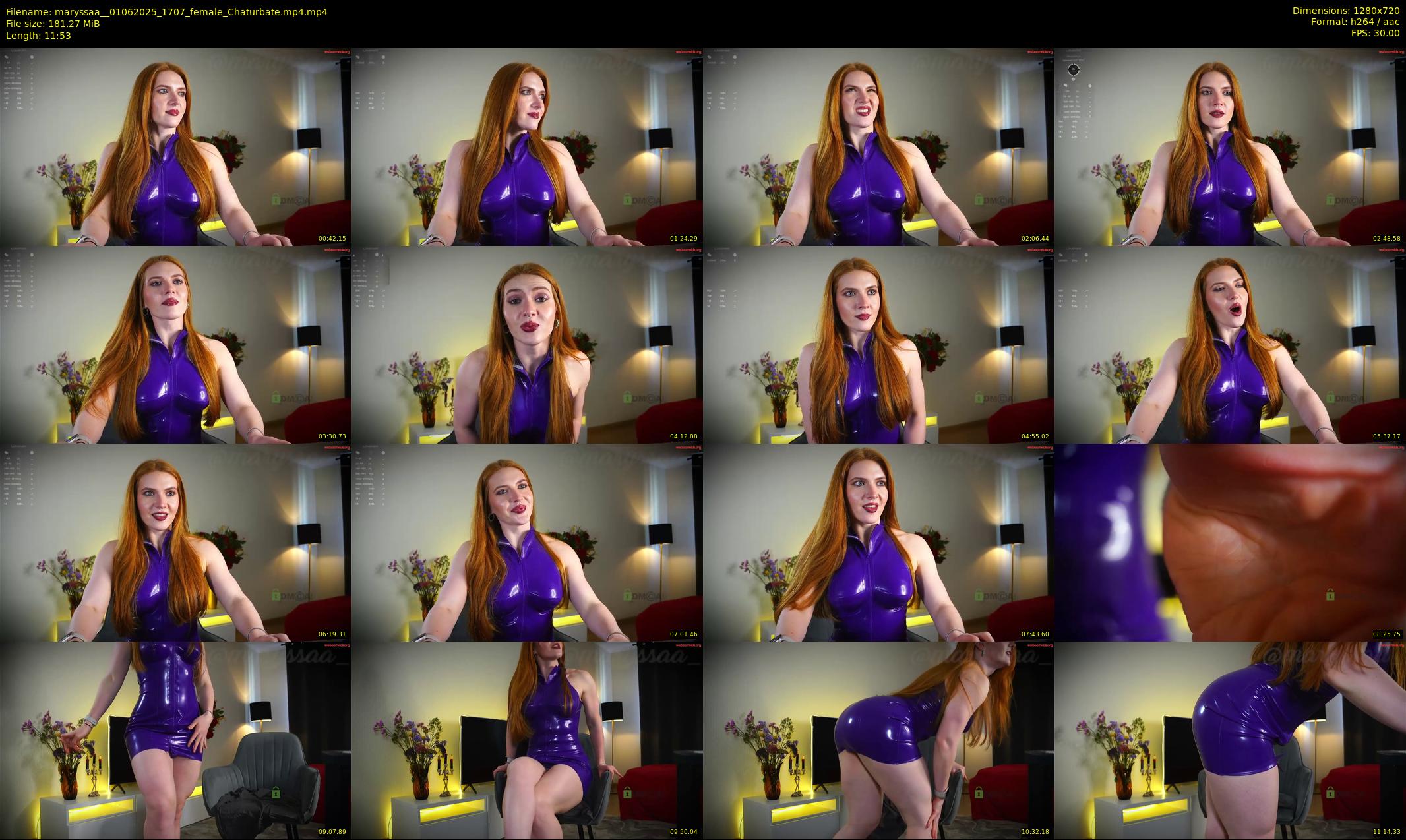 maryssaa_ — 12 minute Chaturbate female cam show recording, 720p, Jun 1, 2025