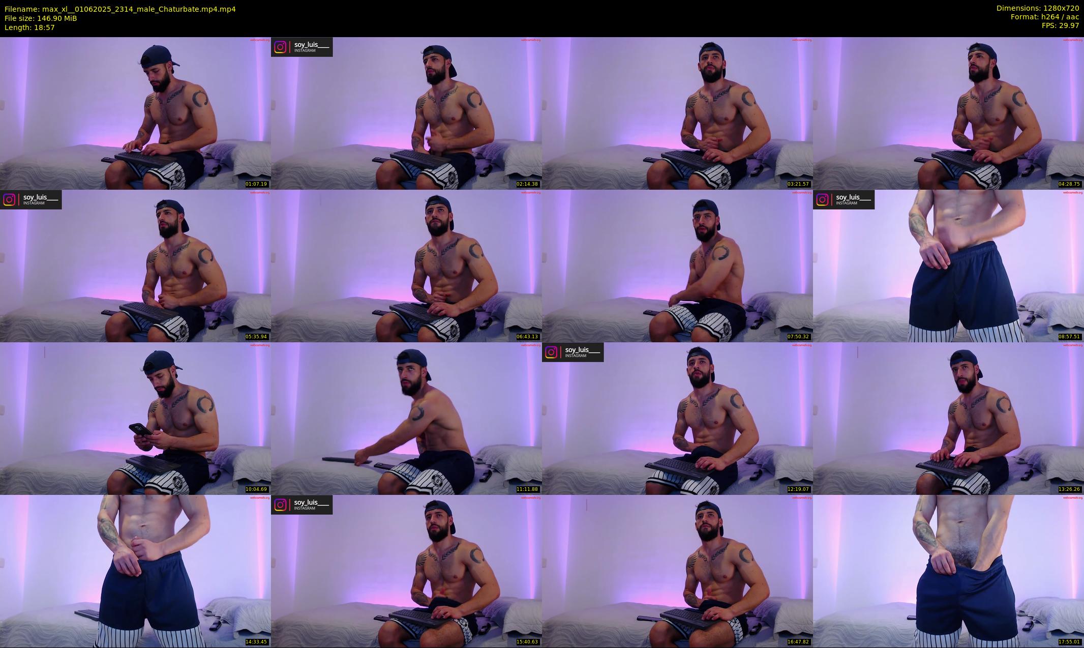 max_xl_ — 19 minute Chaturbate male cam show recording, 720p, Jun 1, 2025