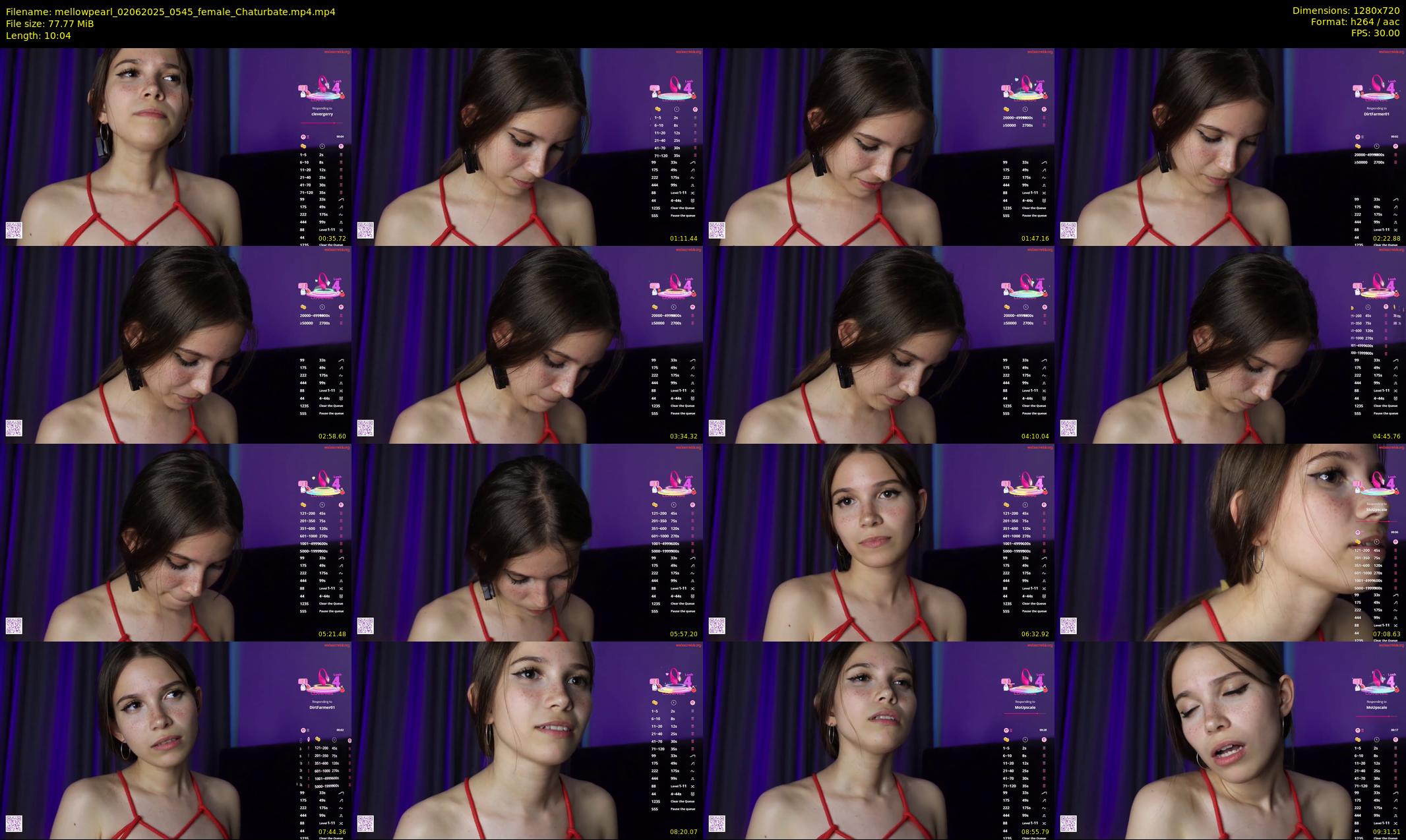 mellowpearl — 11 minute Chaturbate female cam show recording, 720p, Jun 2, 2025