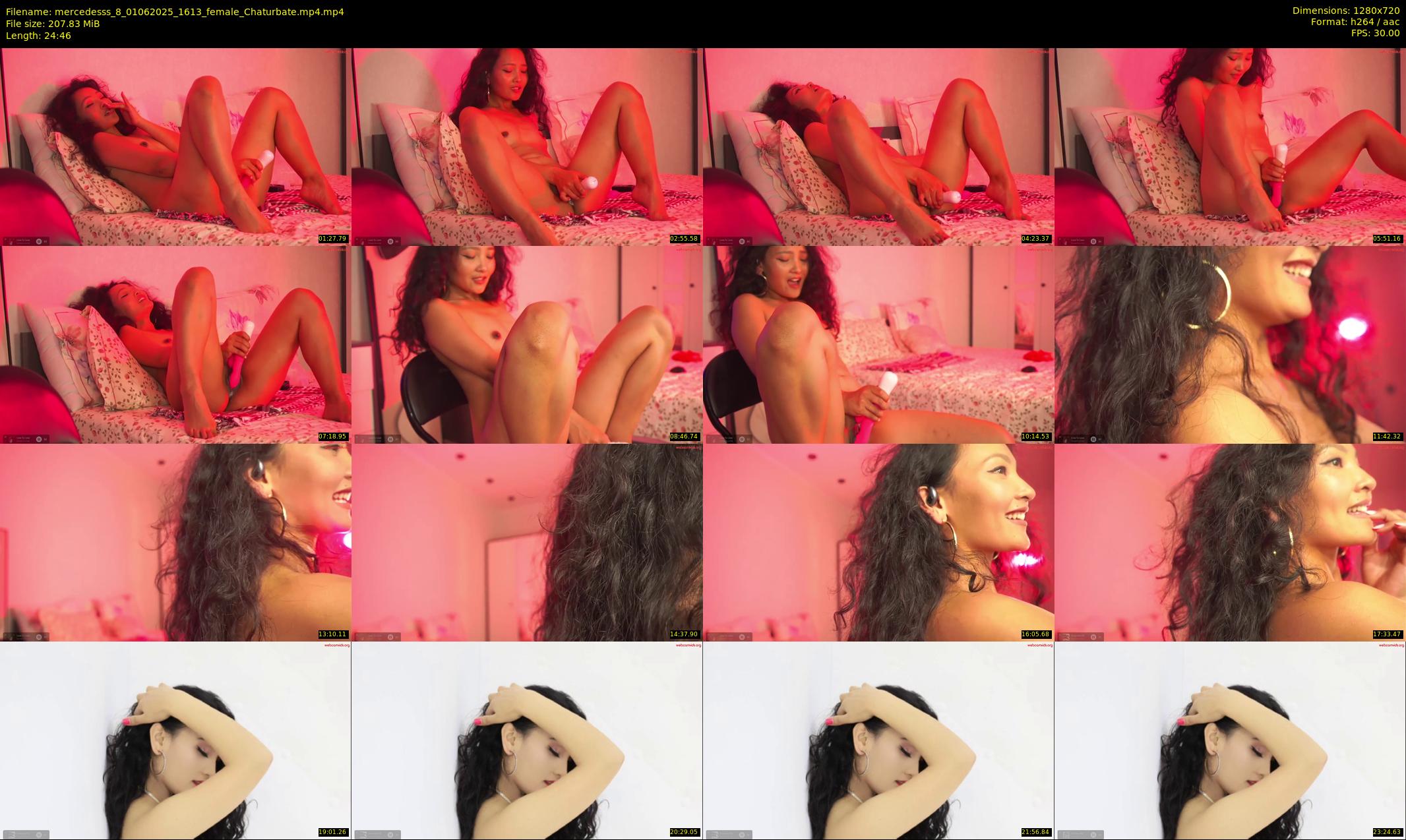 mercedesss_8 — 25 minute Chaturbate female cam show recording, 720p, Jun 1, 2025