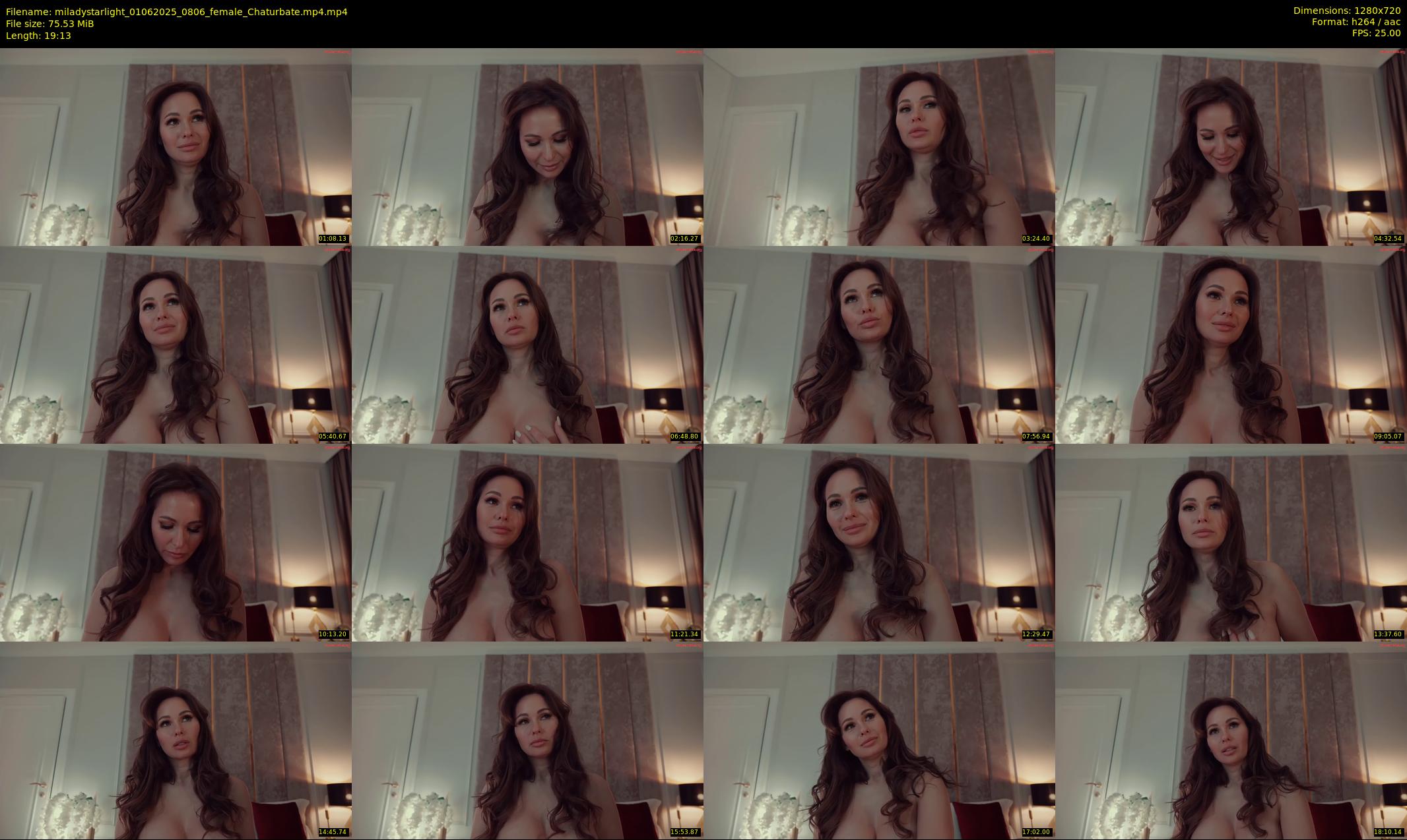 miladystarlight — 20 minute Chaturbate female cam show recording, 720p, Jun 1, 2025