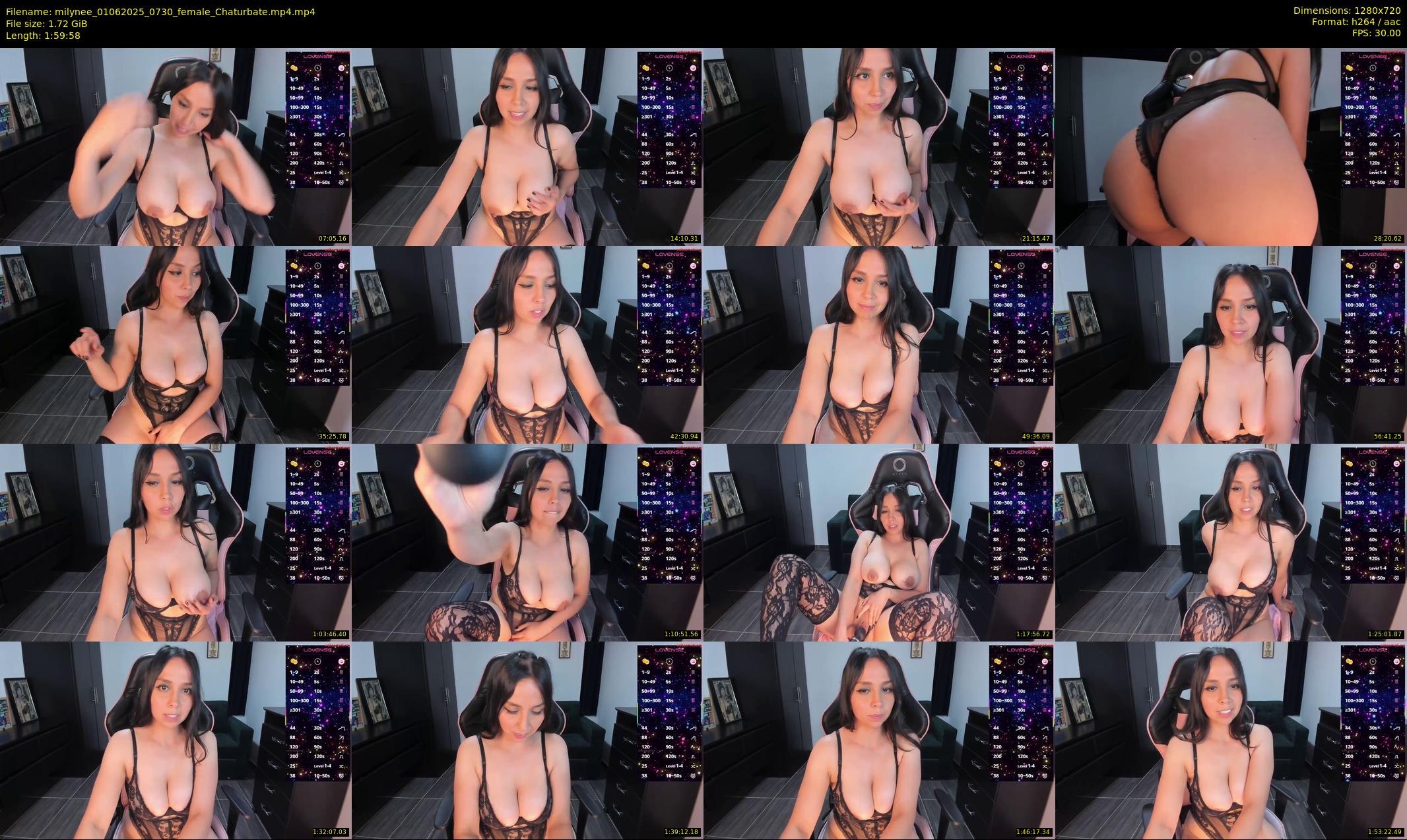milynee — 120 minute Chaturbate female cam show recording, 720p, Jun 1, 2025