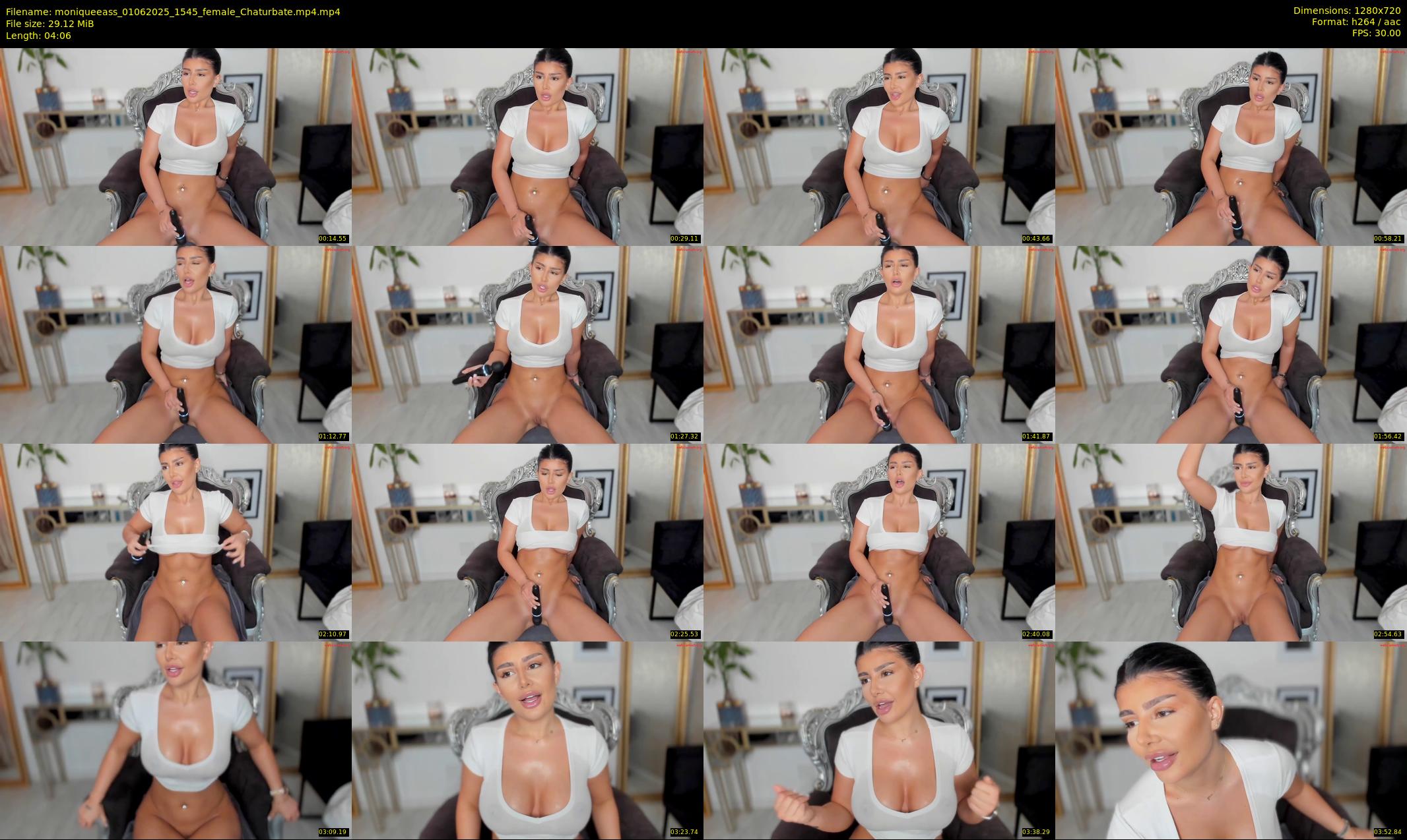 moniqueeass — 5 minute Chaturbate female cam show recording, 720p, Jun 1, 2025
