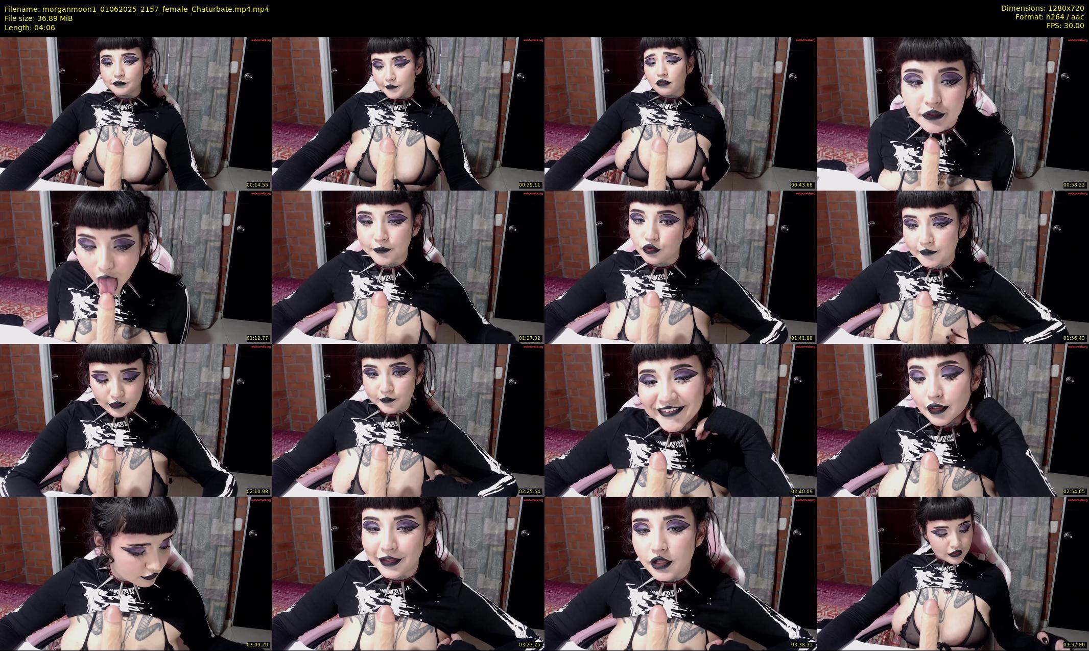 morganmoon1 — 5 minute Chaturbate female cam show recording, 720p, Jun 1, 2025