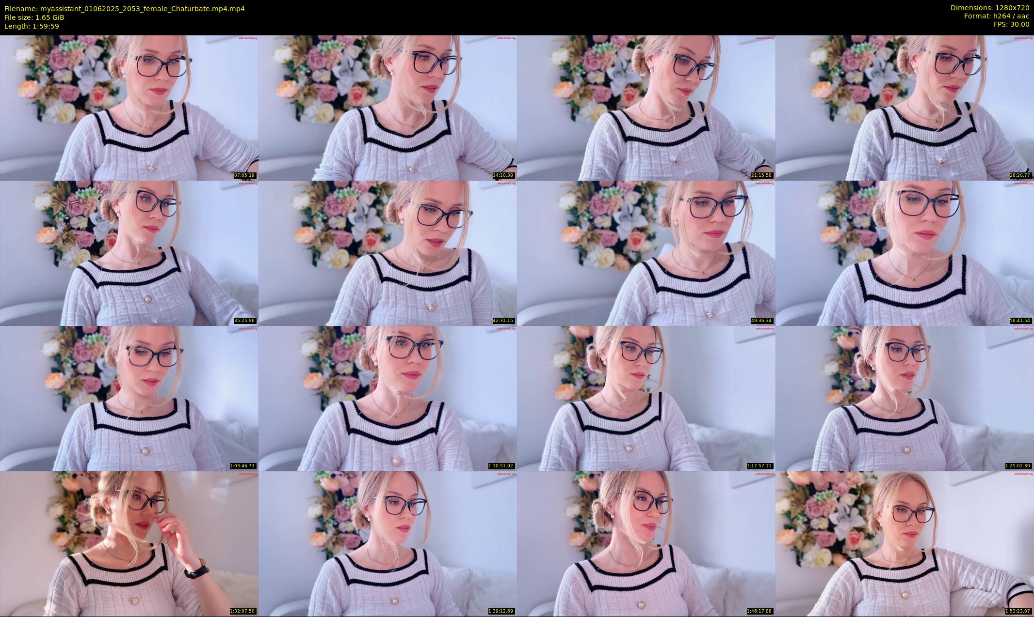 myassistant — 120 minute Chaturbate female cam show recording, 720p, Jun 1, 2025