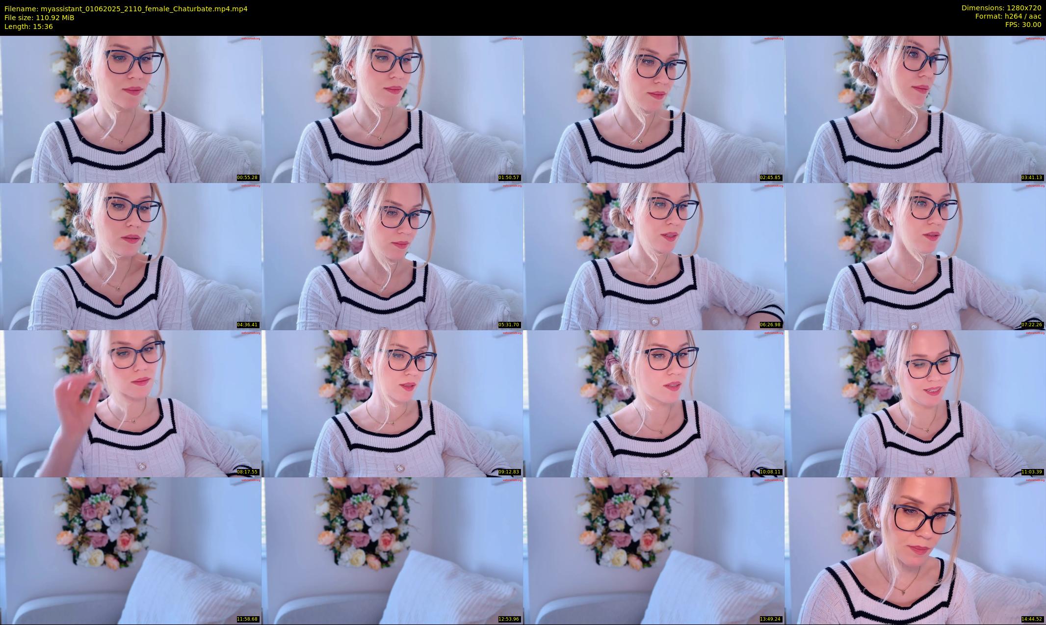 myassistant — 16 minute Chaturbate female cam show recording, 720p, Jun 1, 2025