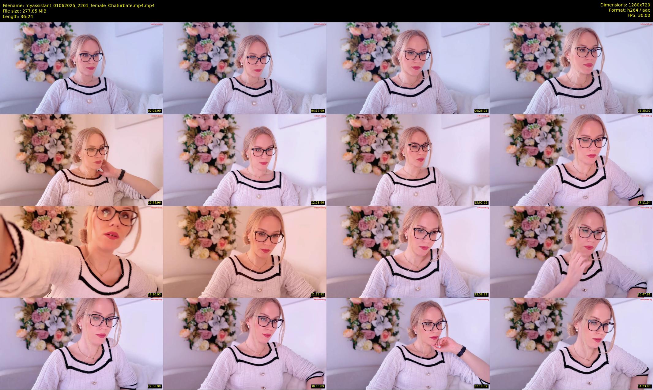 myassistant — 37 minute Chaturbate female cam show recording, 720p, Jun 1, 2025