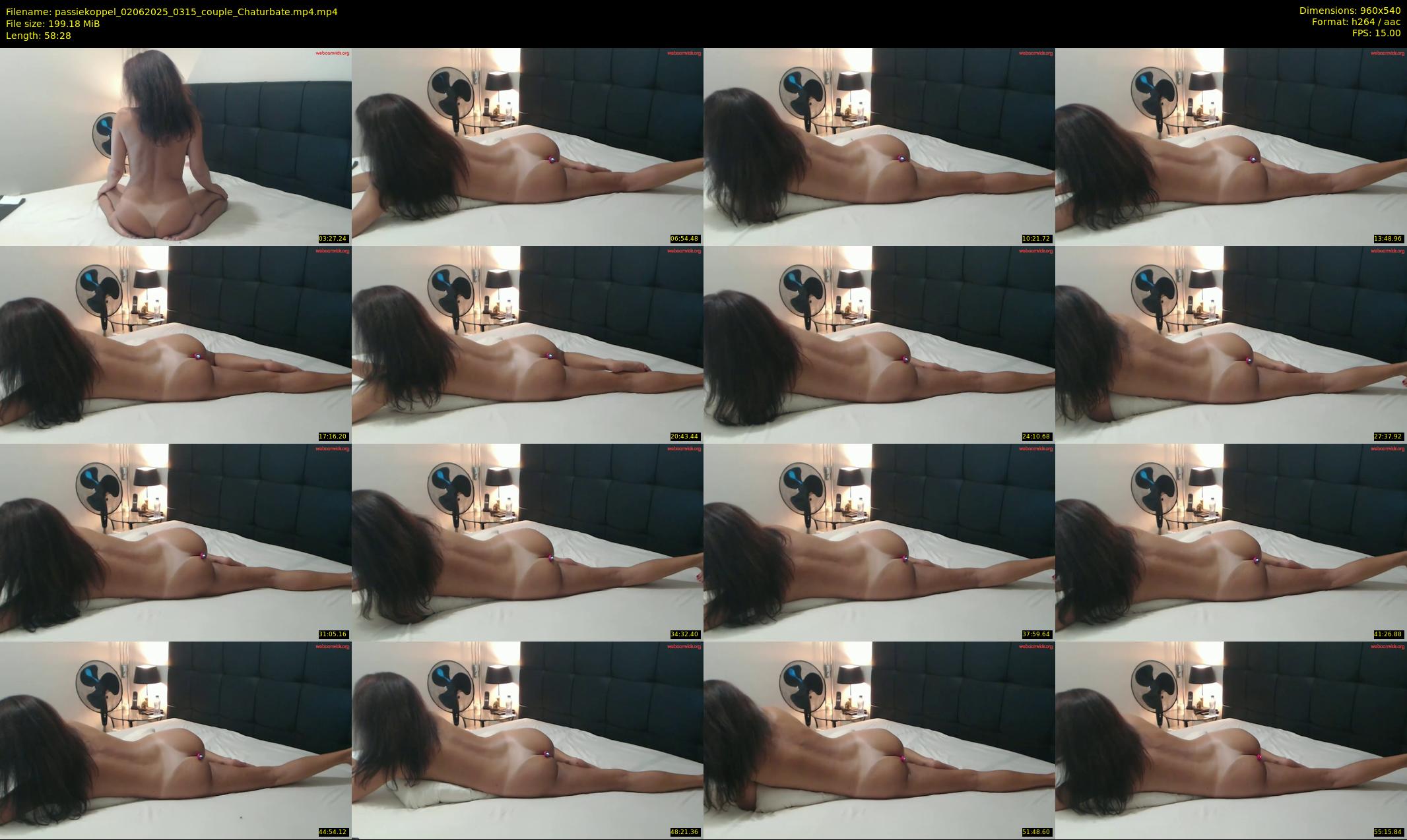 passiekoppel — 59 minute Chaturbate couple cam show recording, 480p, Jun 2, 2025