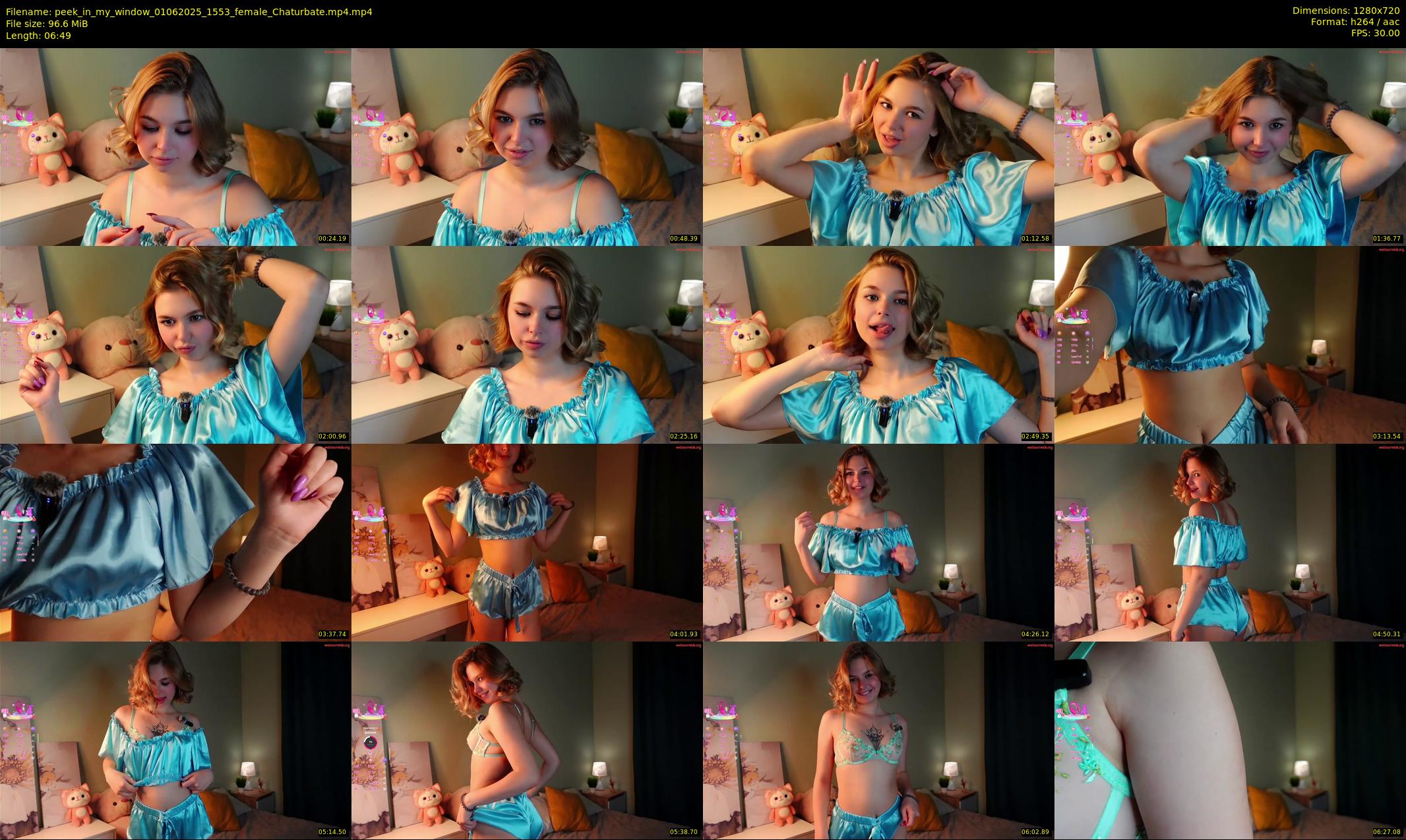 peek_in_my_window — 7 minute Chaturbate female cam show recording, 720p, Jun 1, 2025