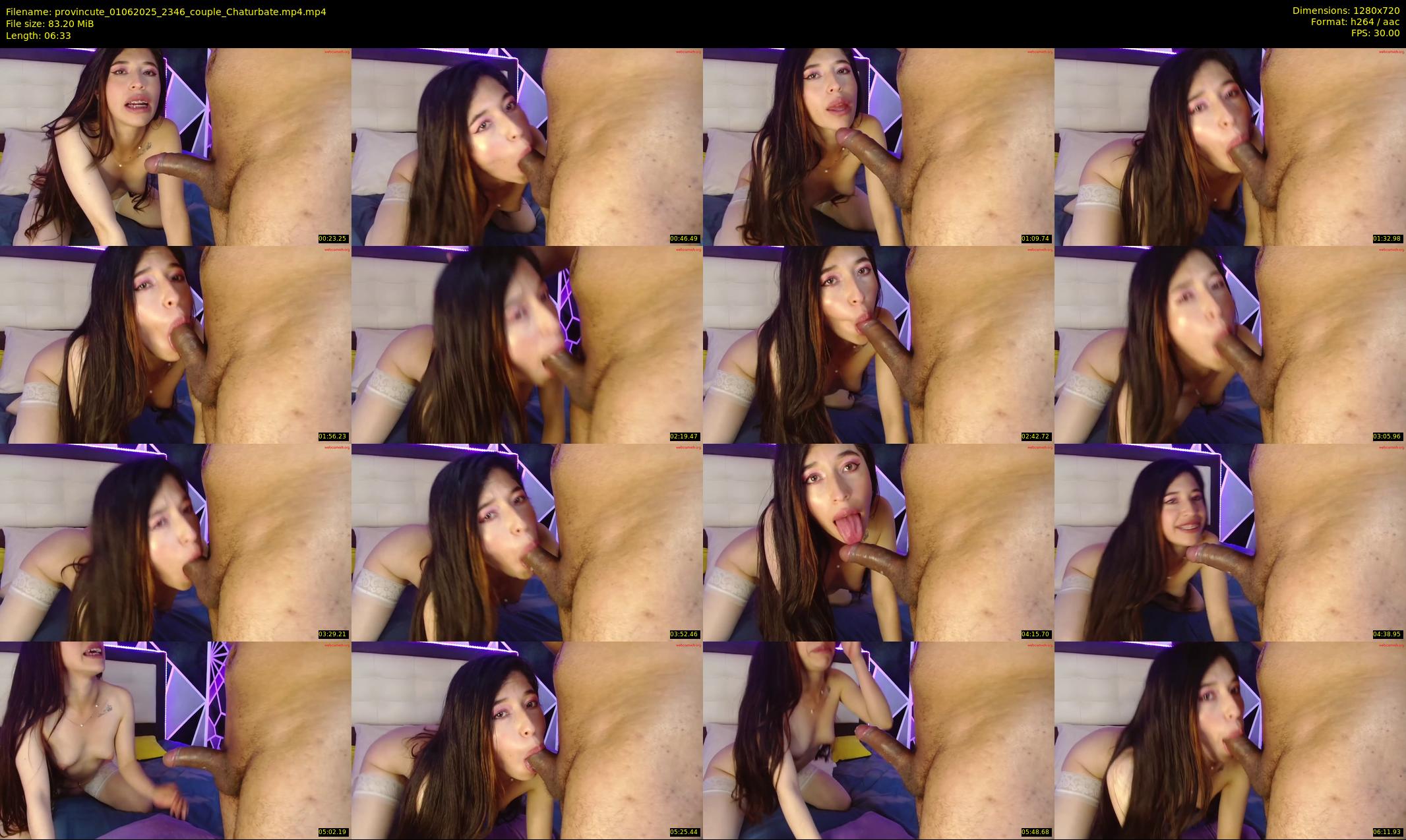 provincute — 7 minute Chaturbate couple cam show recording, 720p, Jun 1, 2025