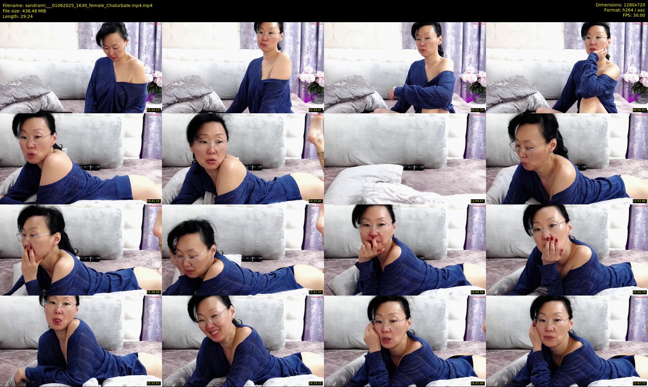 sandrami__ — 30 minute Chaturbate female cam show recording, 720p, Jun 1, 2025