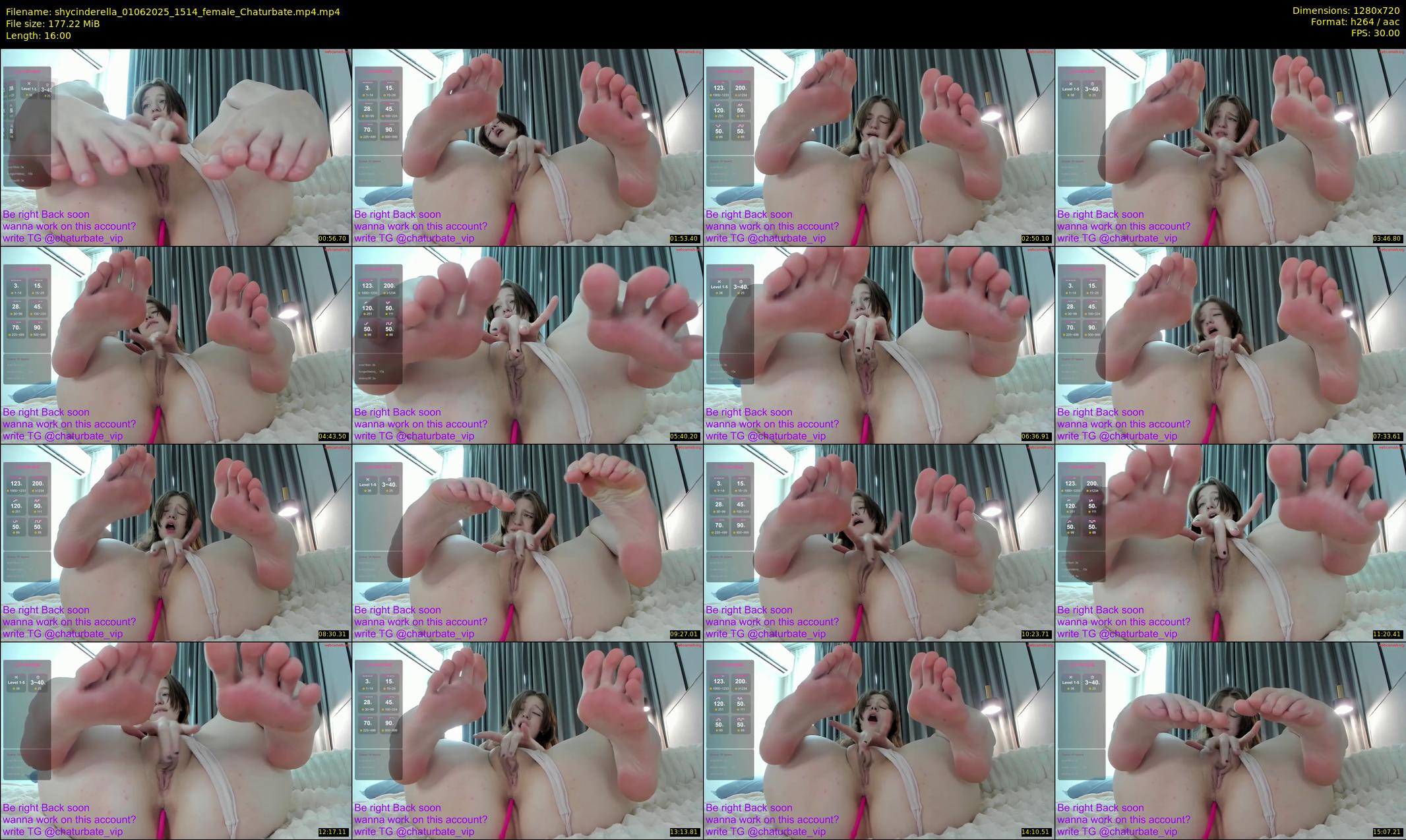 shycinderella — 16 minute Chaturbate female cam show recording, 720p, Jun 1, 2025