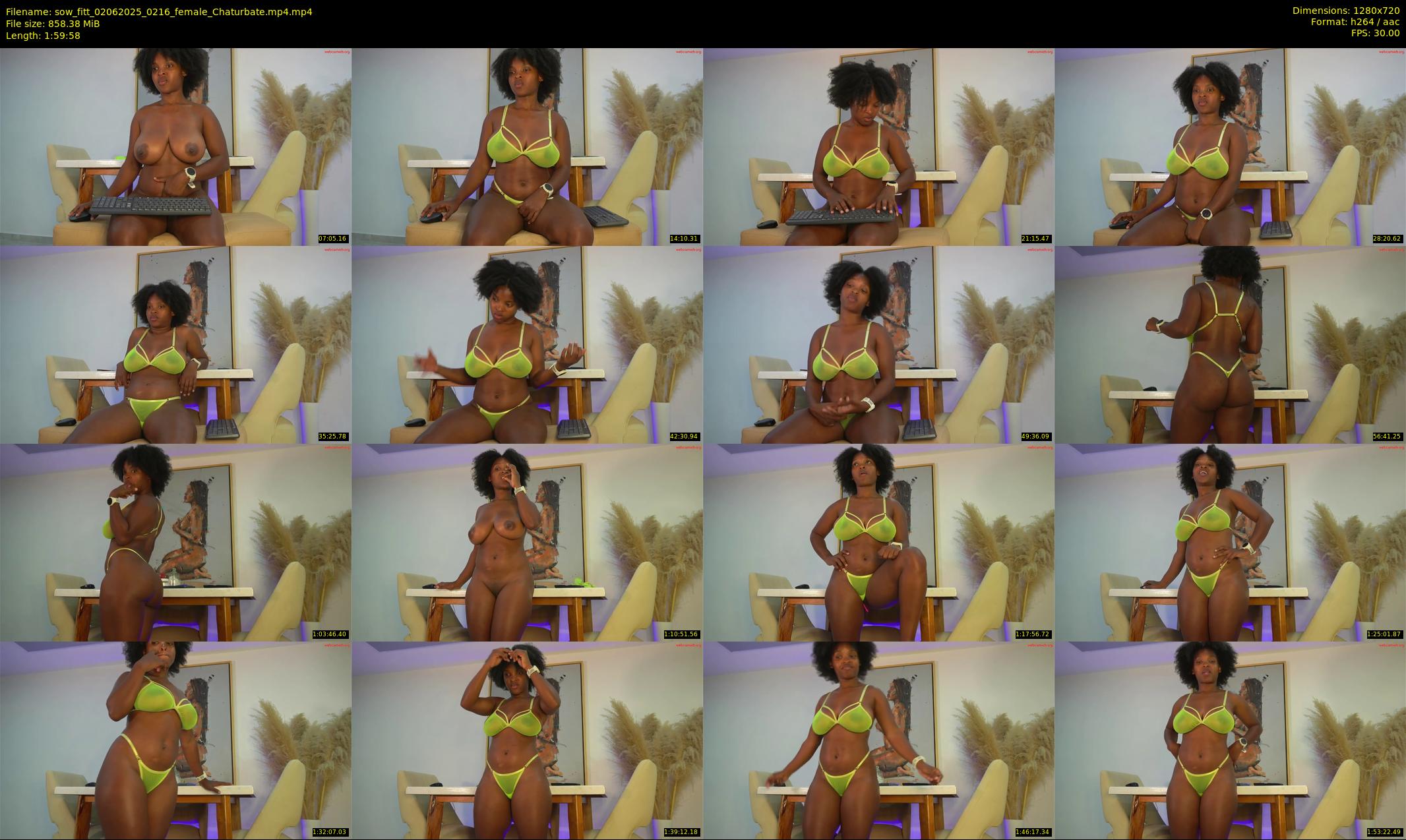 sow_fitt — 120 minute Chaturbate female cam show recording, 720p, Jun 2, 2025