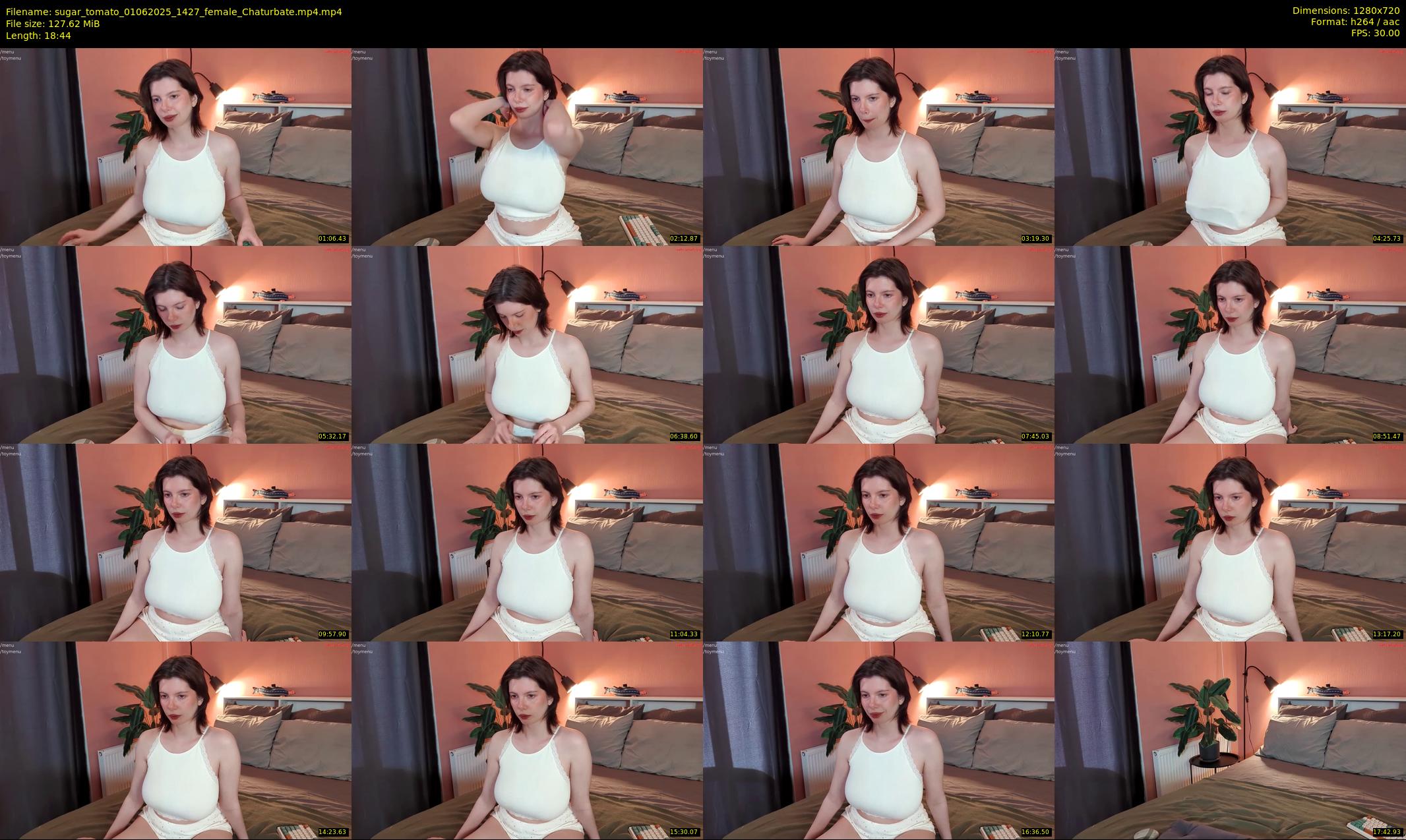 sugar_tomato — 19 minute Chaturbate female cam show recording, 720p, Jun 1, 2025