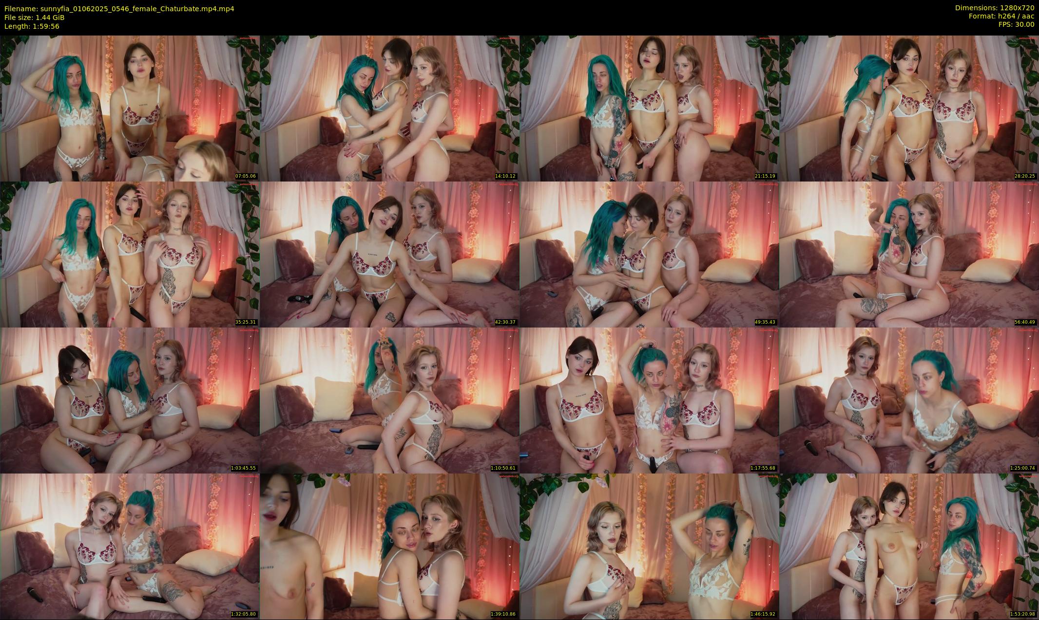 sunnyfia — 120 minute Chaturbate female cam show recording, 720p, Jun 1, 2025